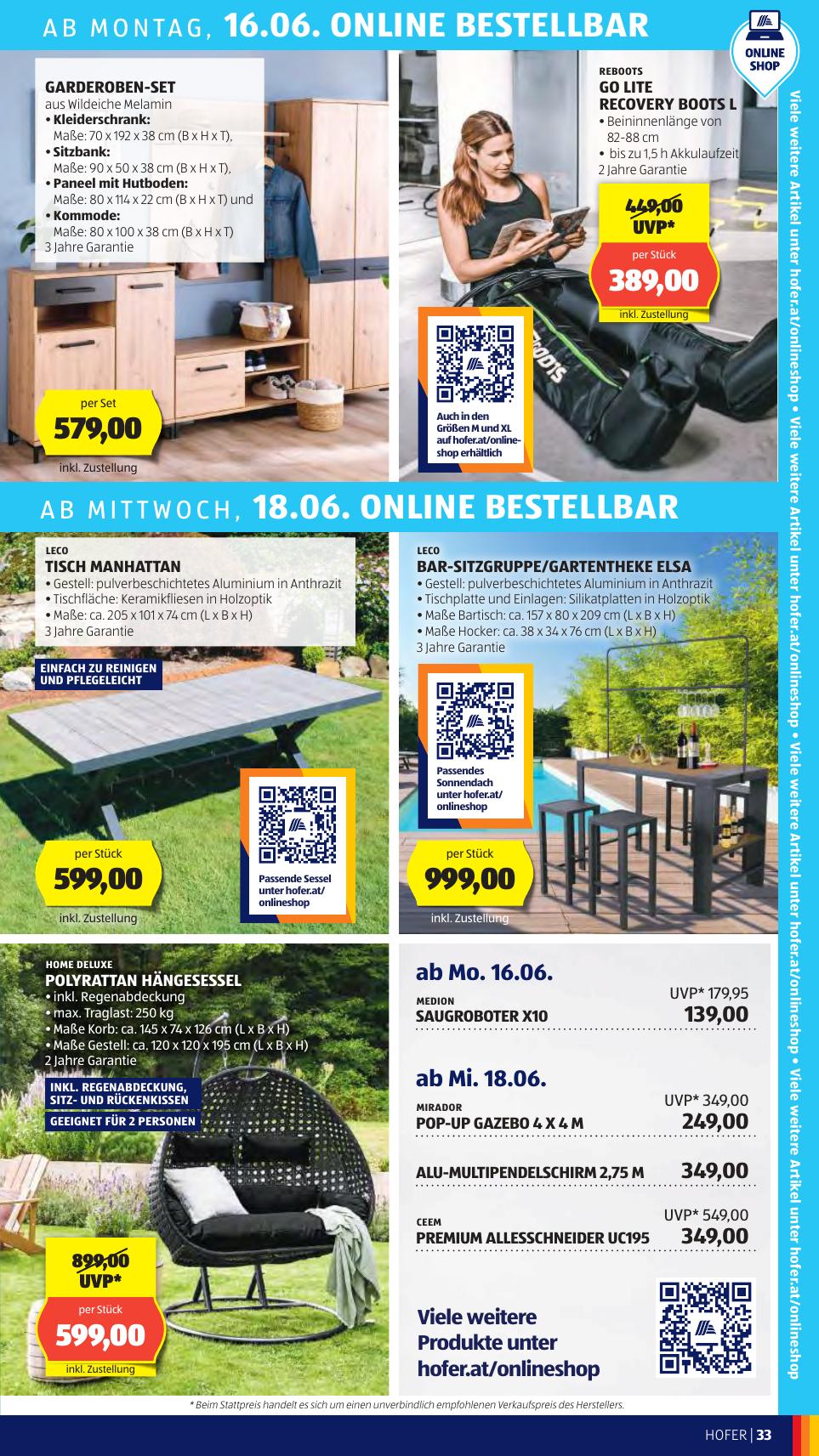 Hofer flyer page