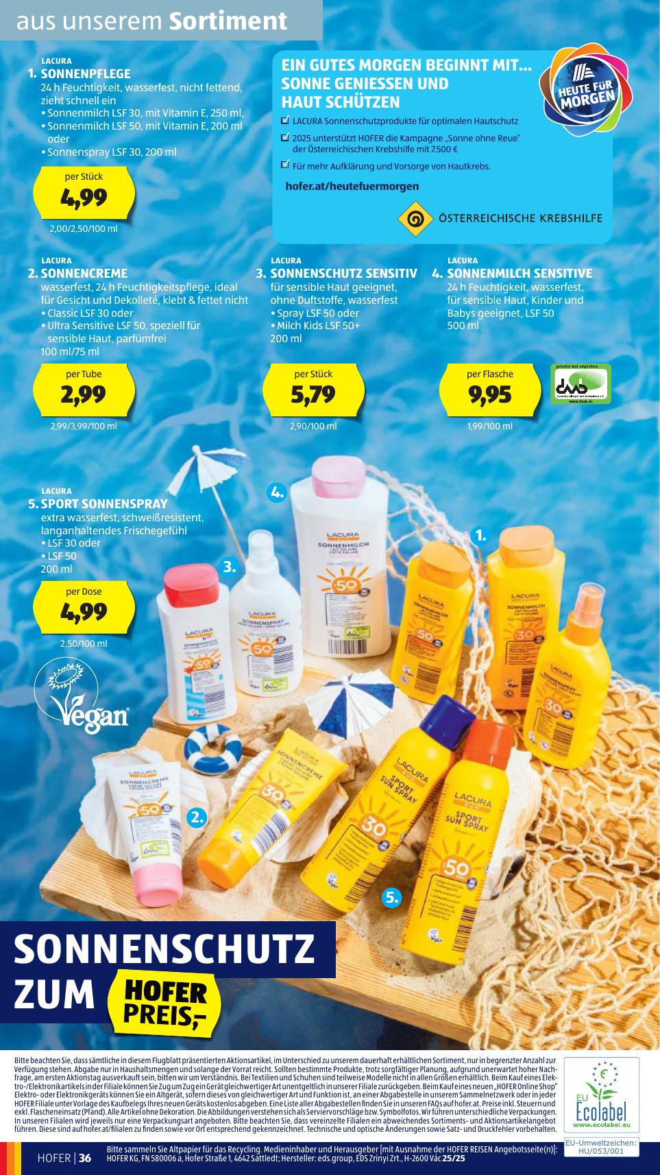 Hofer flyer page