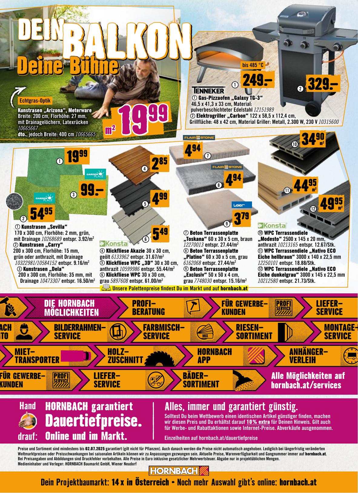 Hornbach flyer page