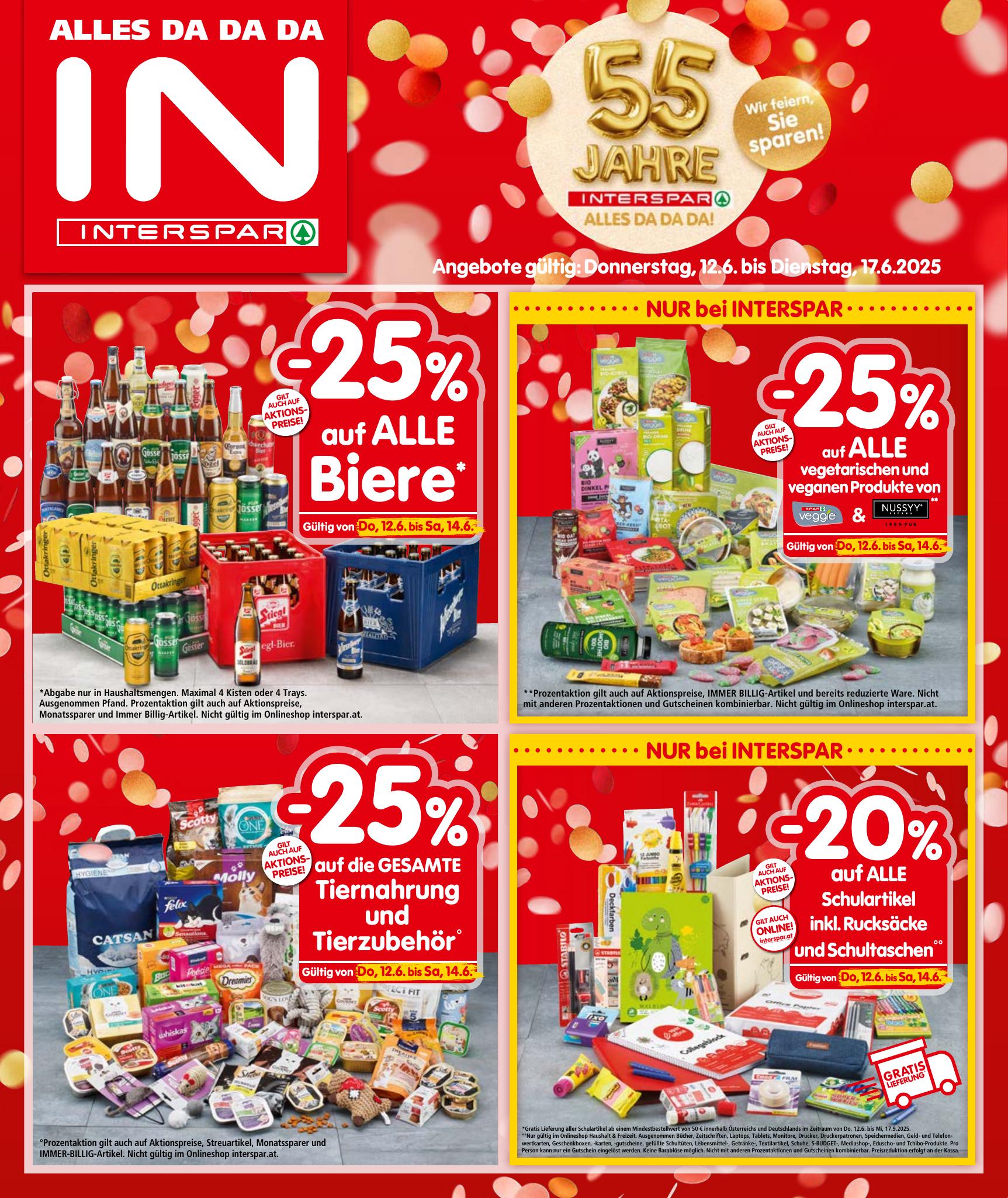 Interspar flyer page