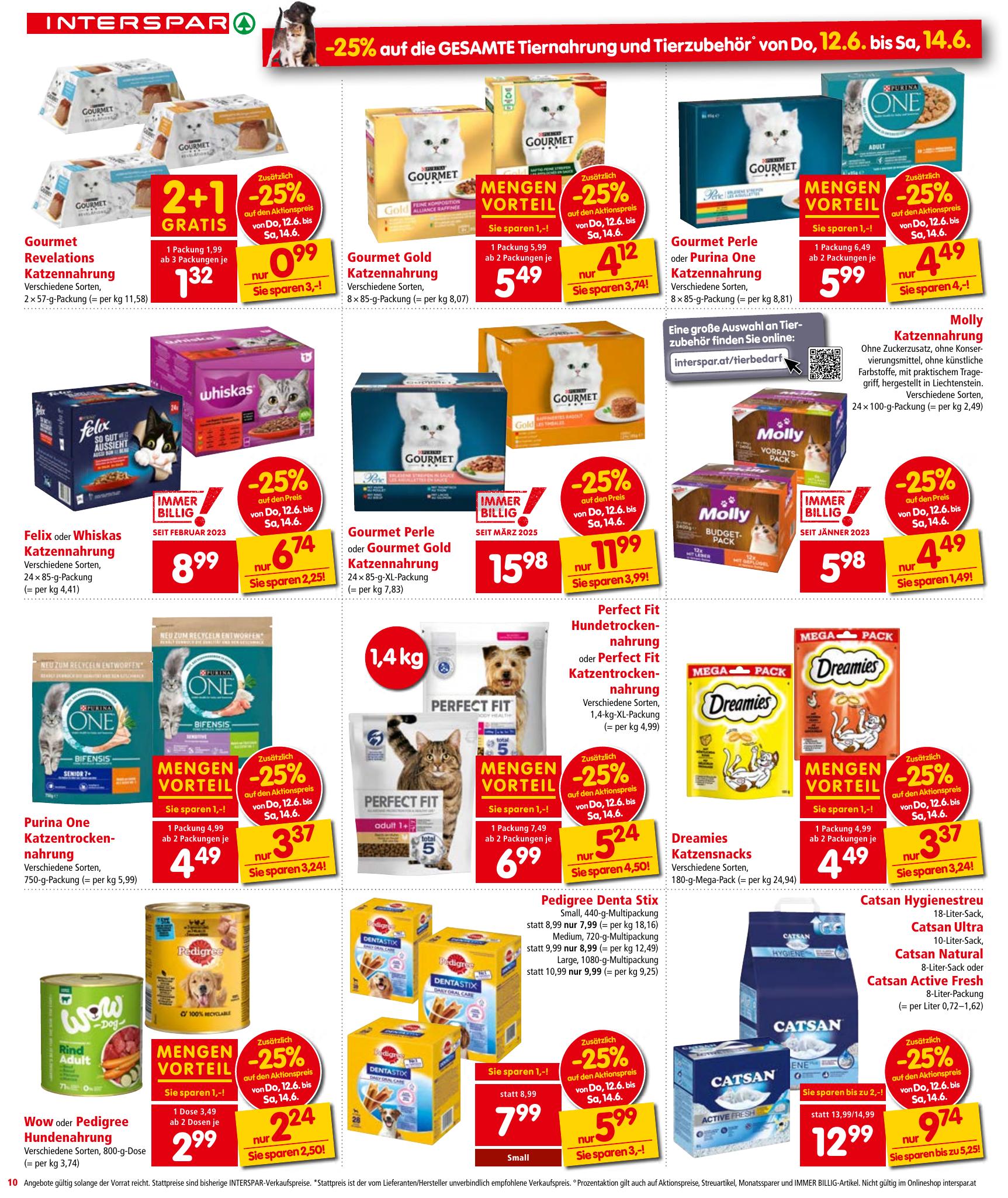 Interspar flyer page