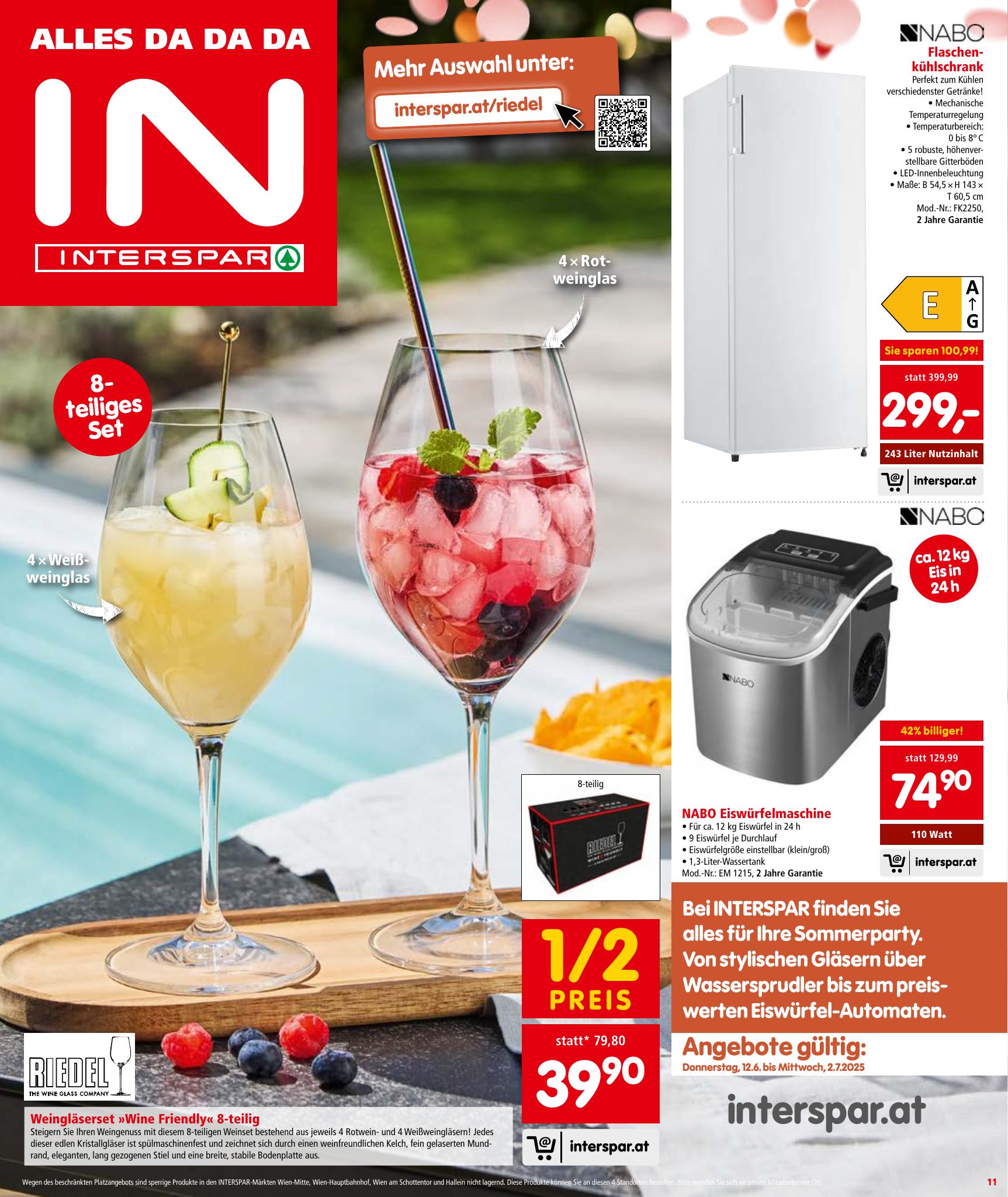 Interspar flyer page