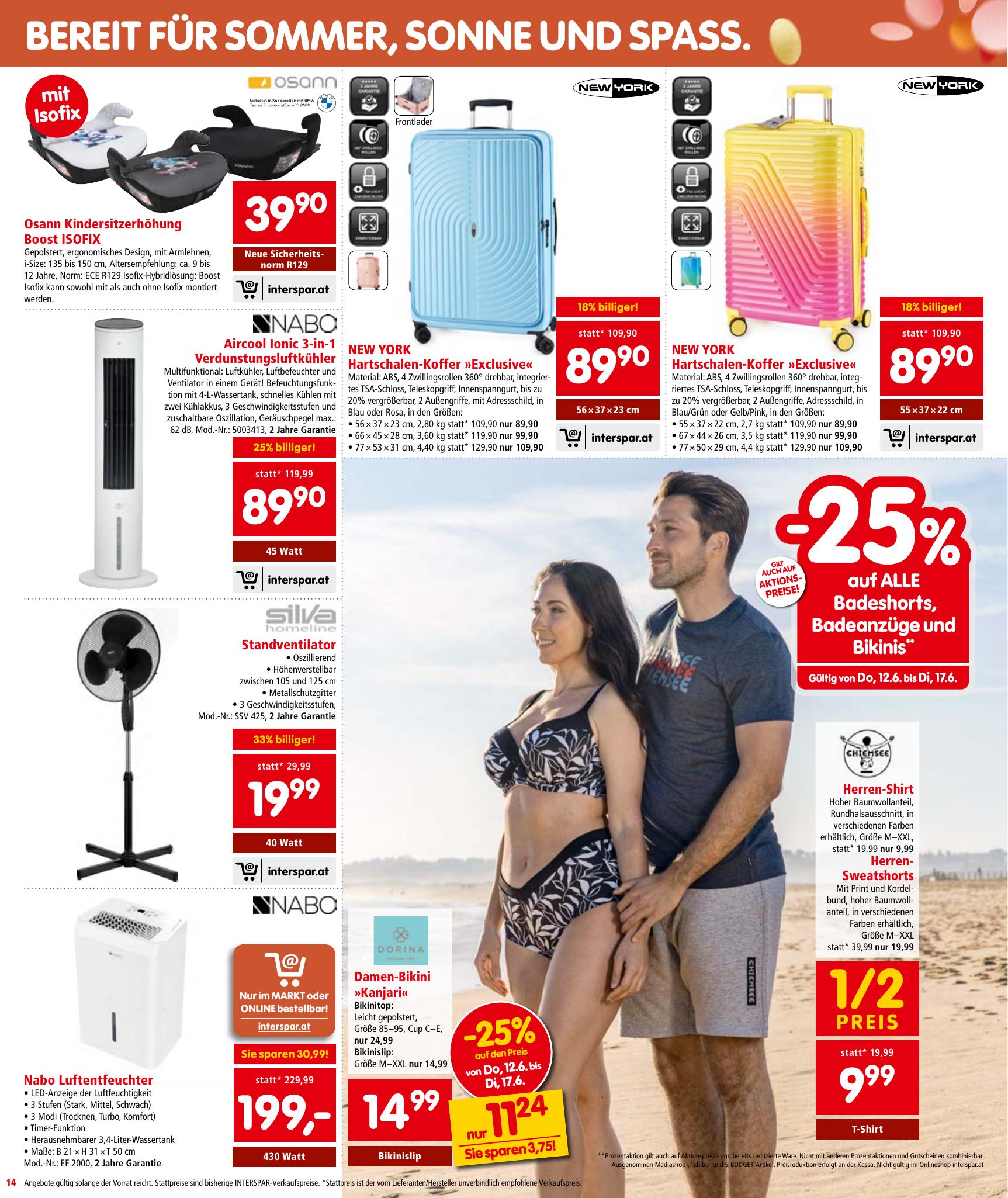 Interspar flyer page