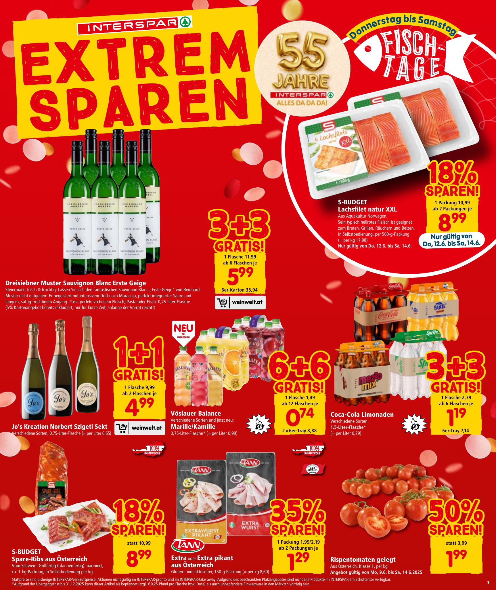 Interspar flyer page