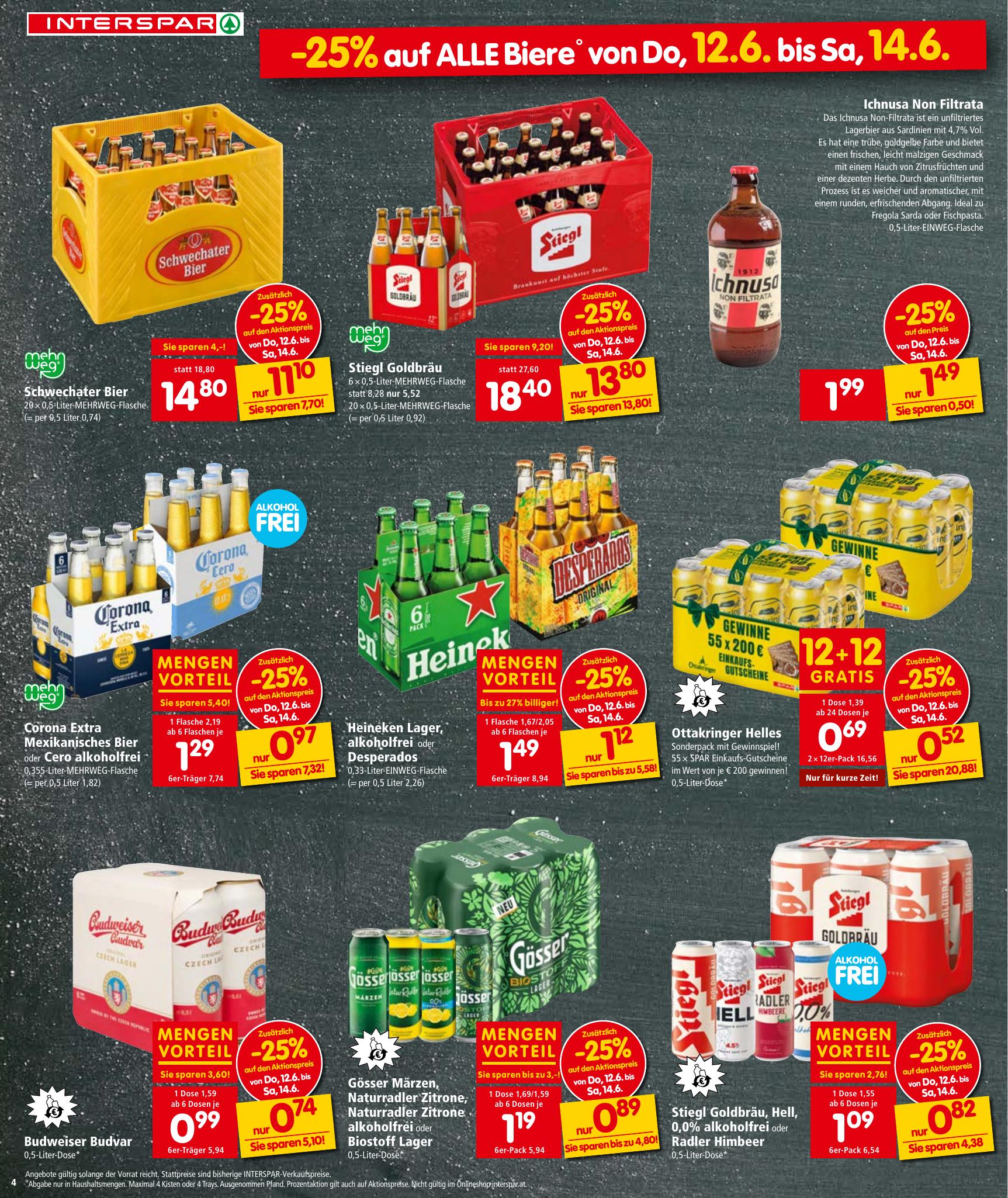 Interspar flyer page
