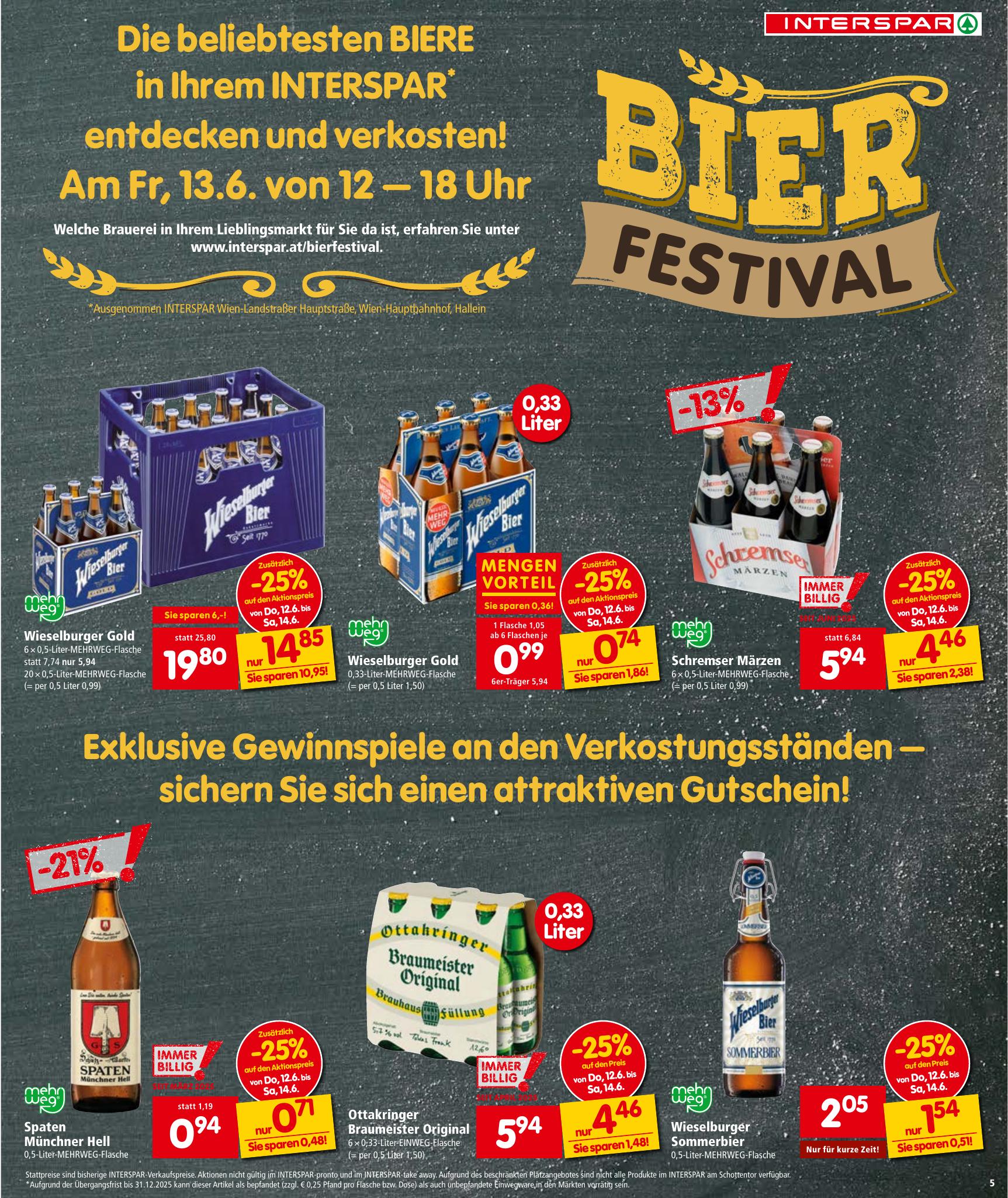 Interspar flyer page