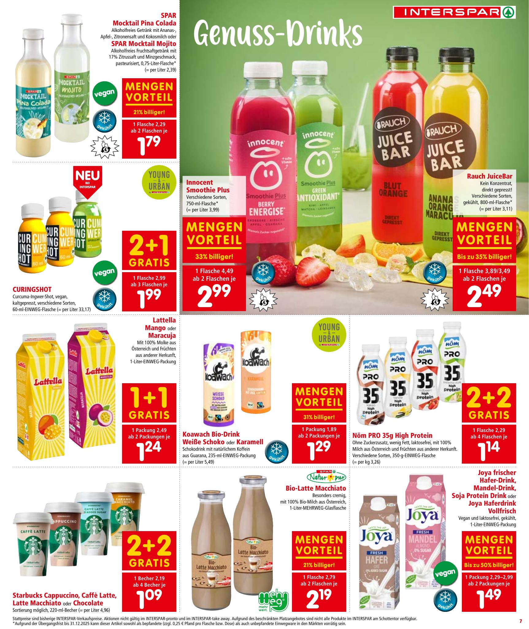 Interspar flyer page