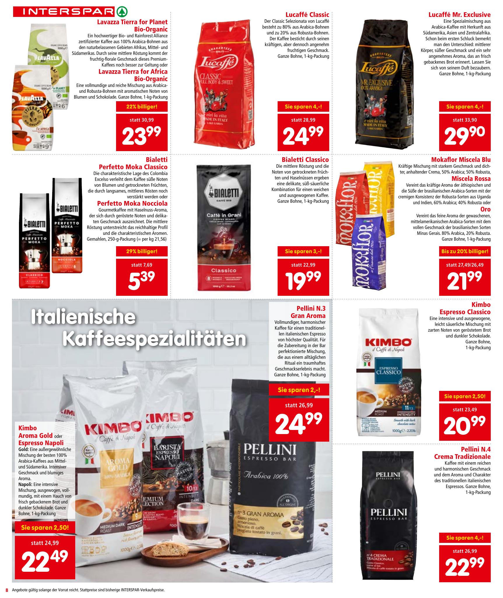 Interspar flyer page