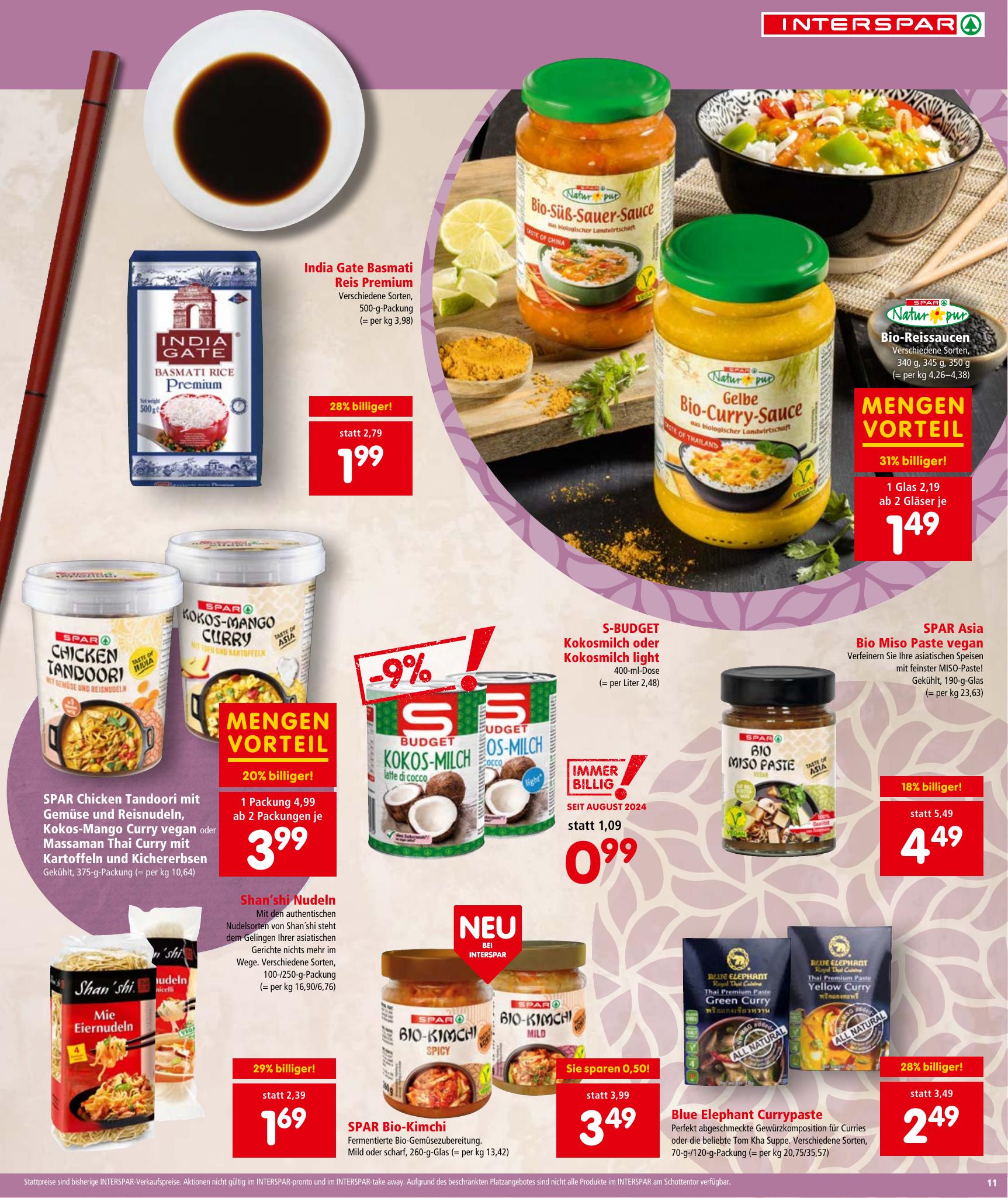 Interspar flyer page
