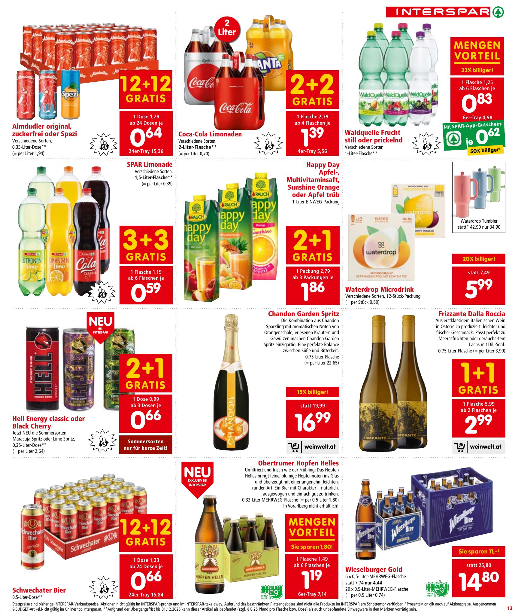 Interspar flyer page