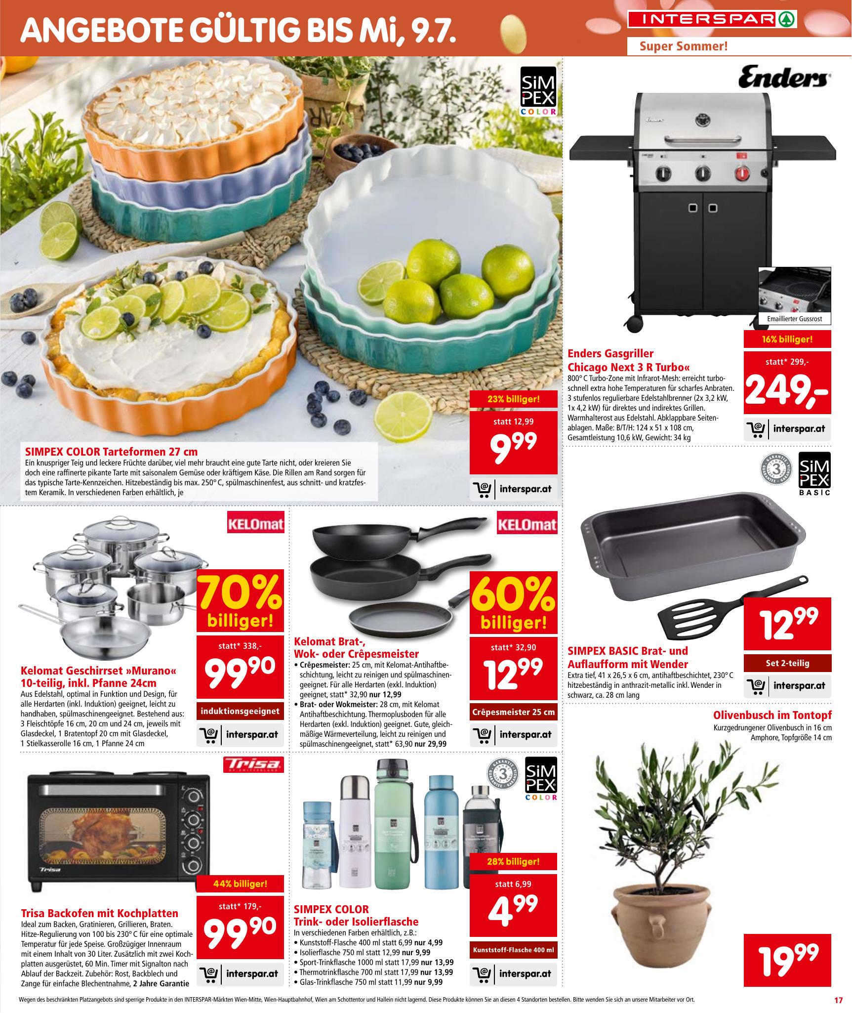 Interspar flyer page