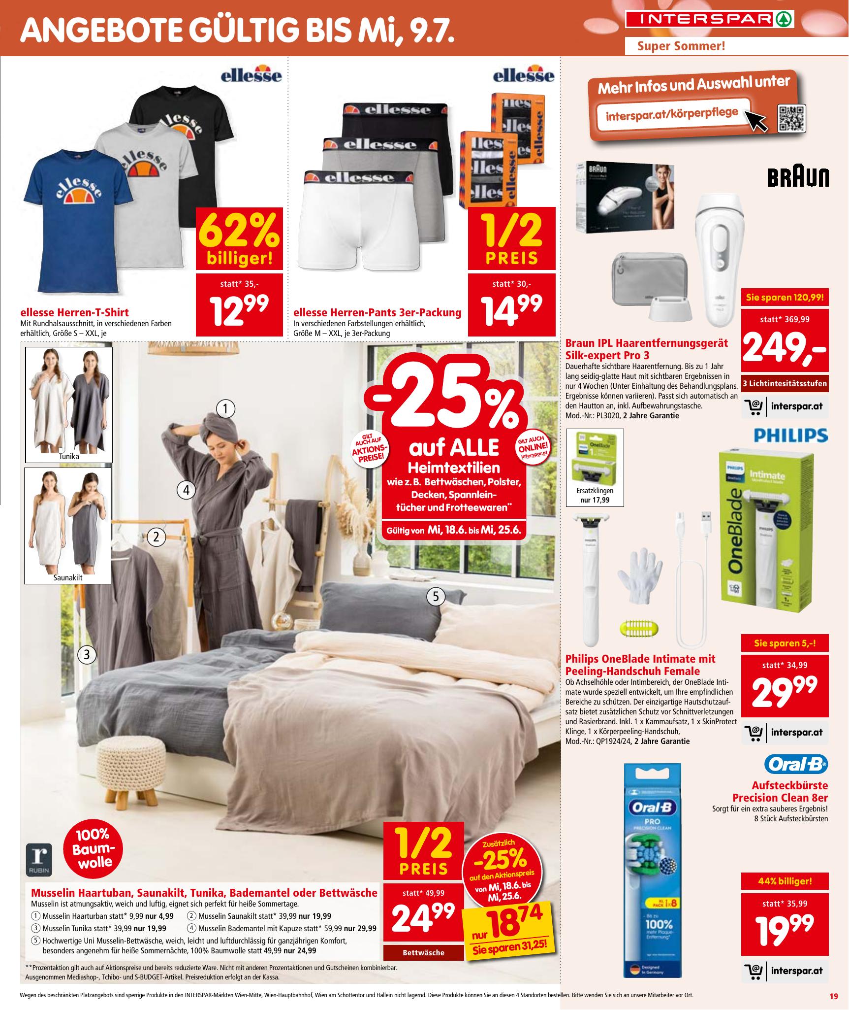 Interspar flyer page