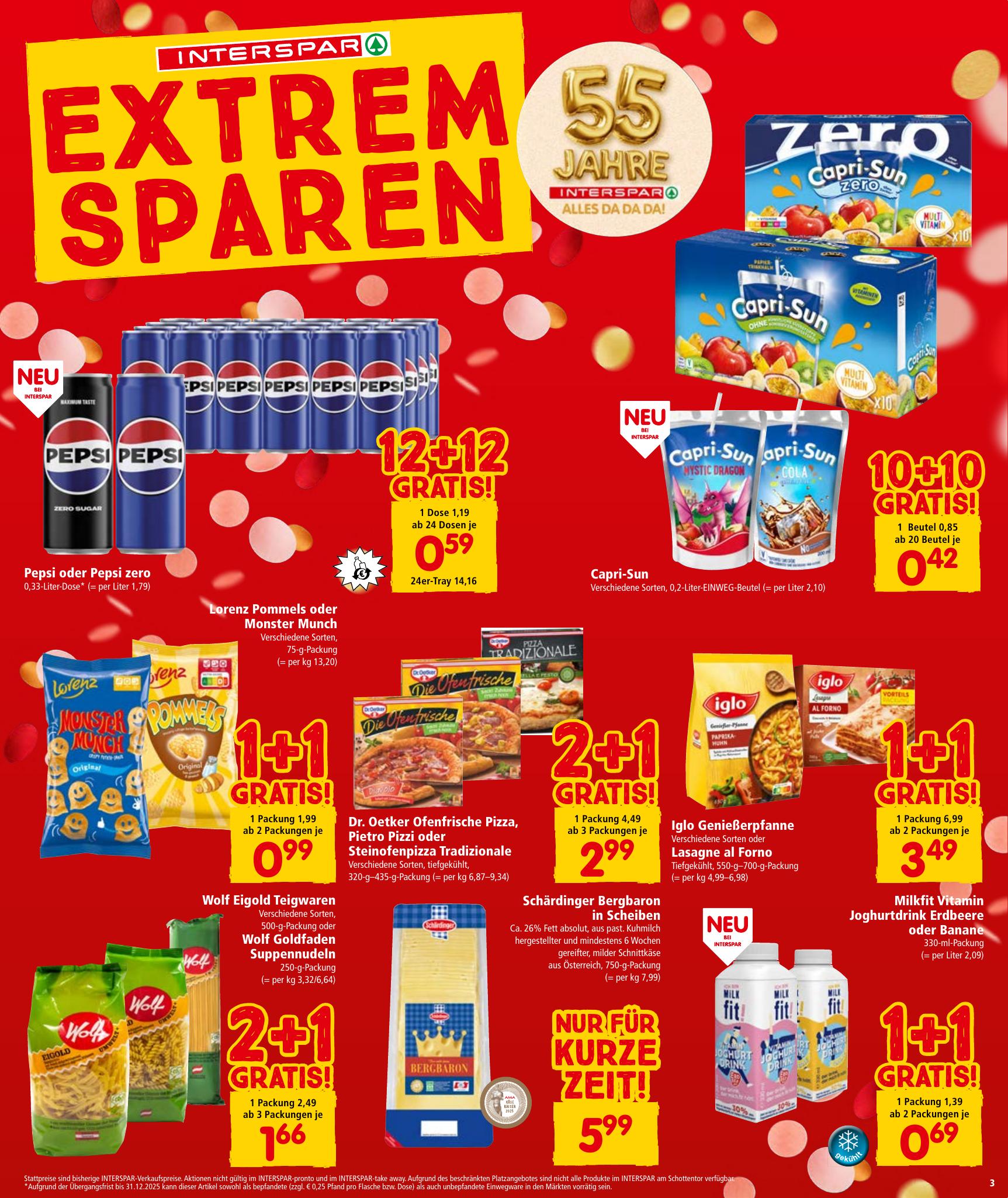 Interspar flyer page