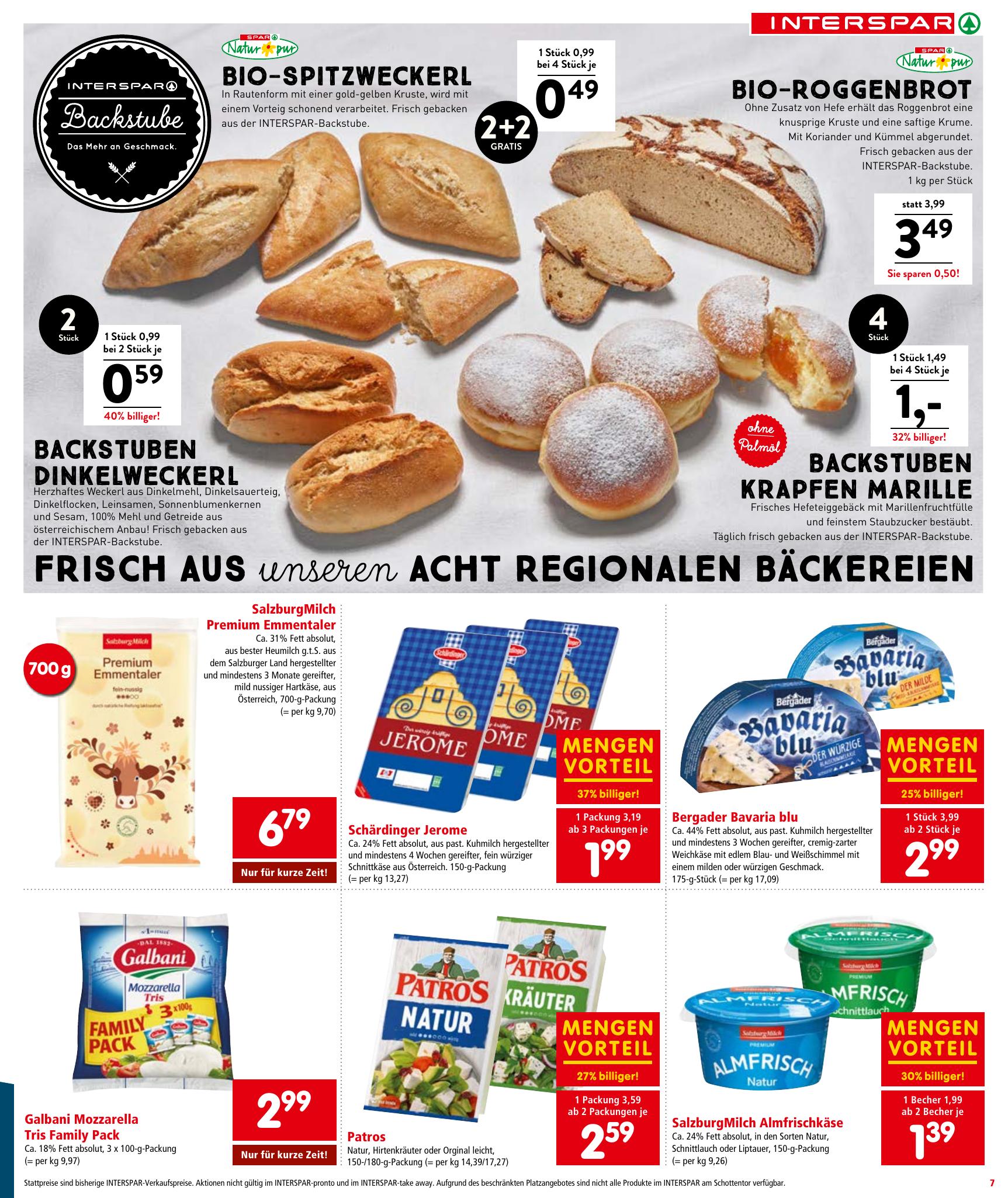Interspar flyer page
