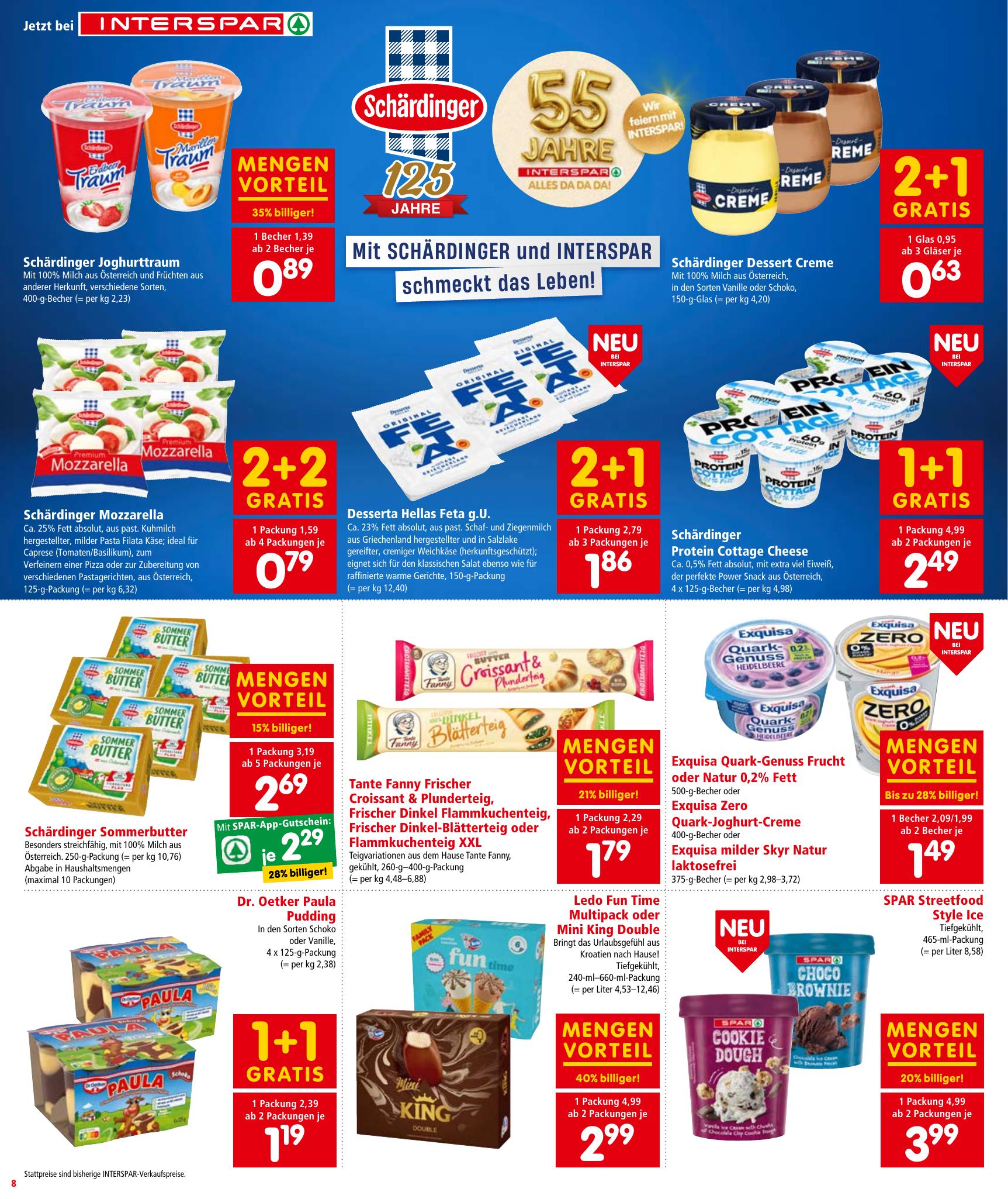 Interspar flyer page