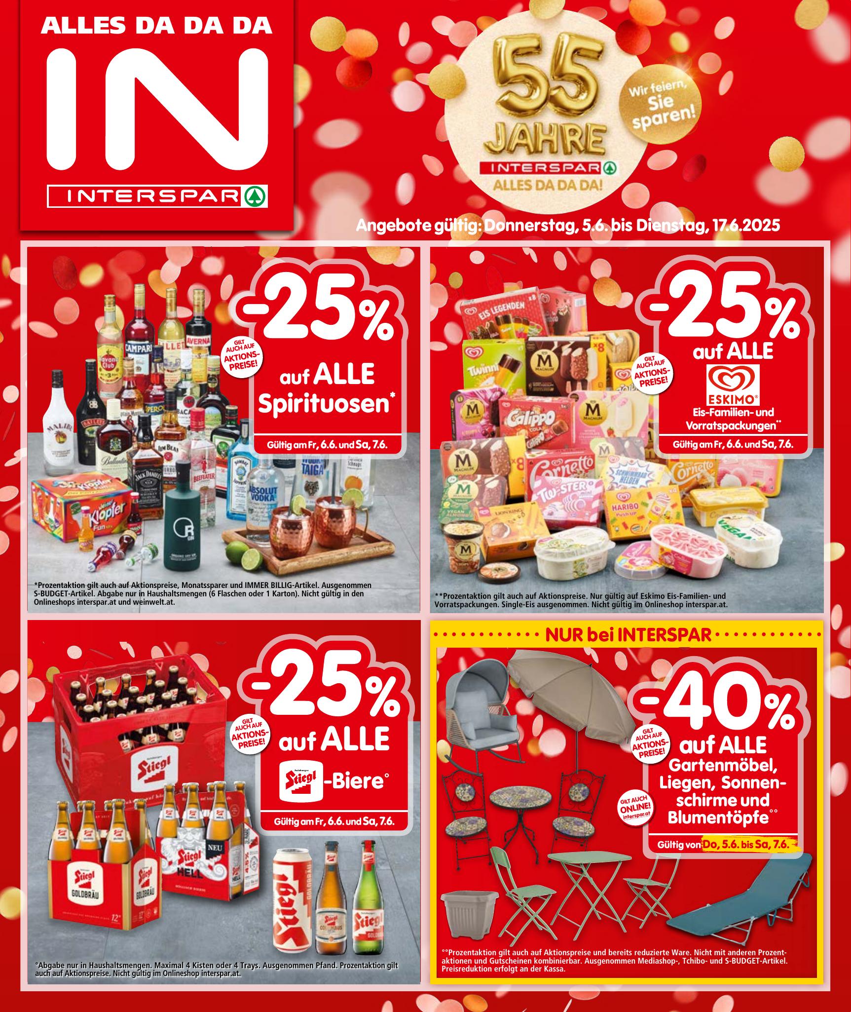 Interspar flyer page