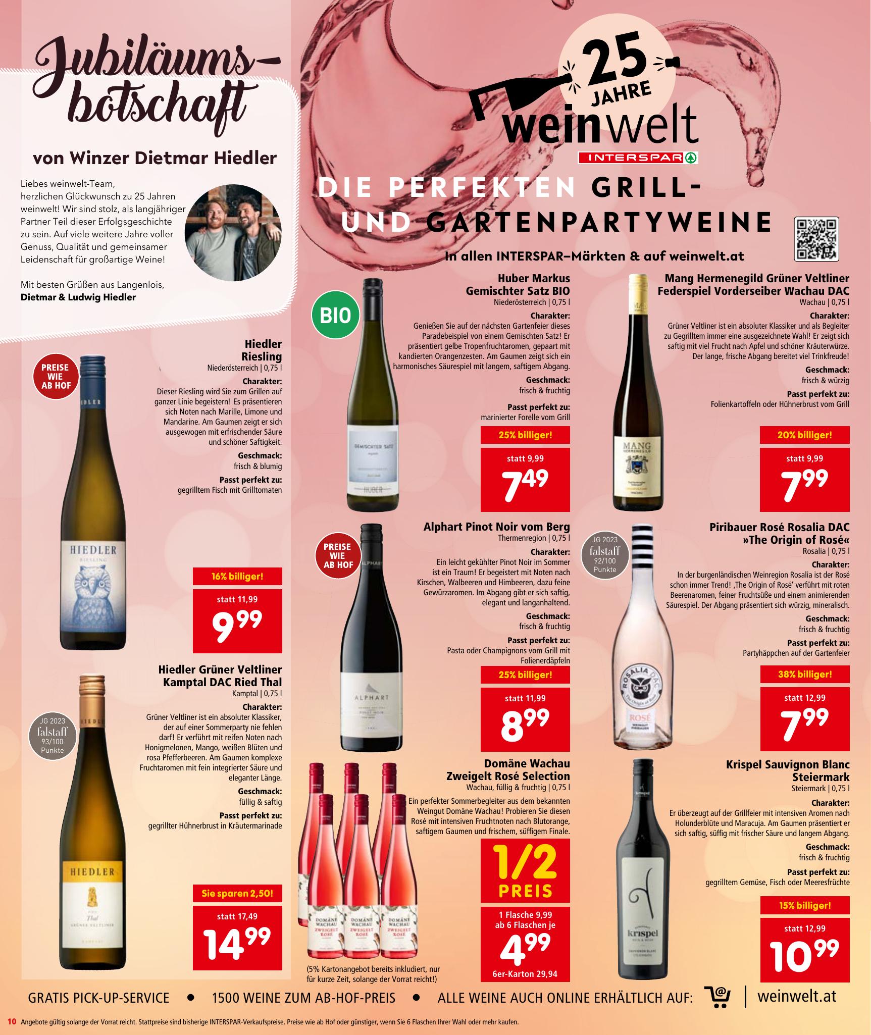 Interspar flyer page