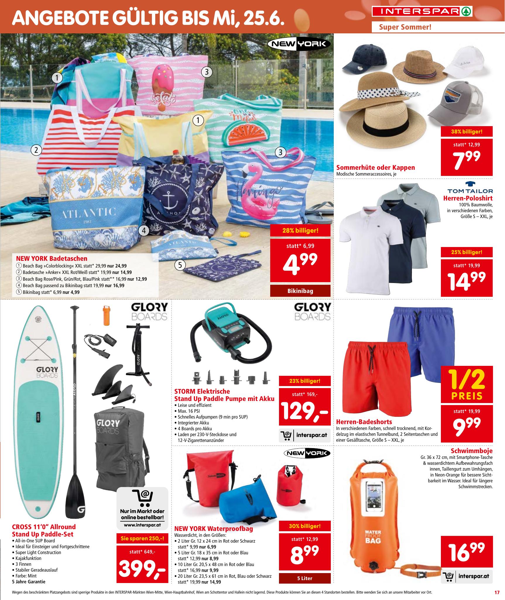 Interspar flyer page
