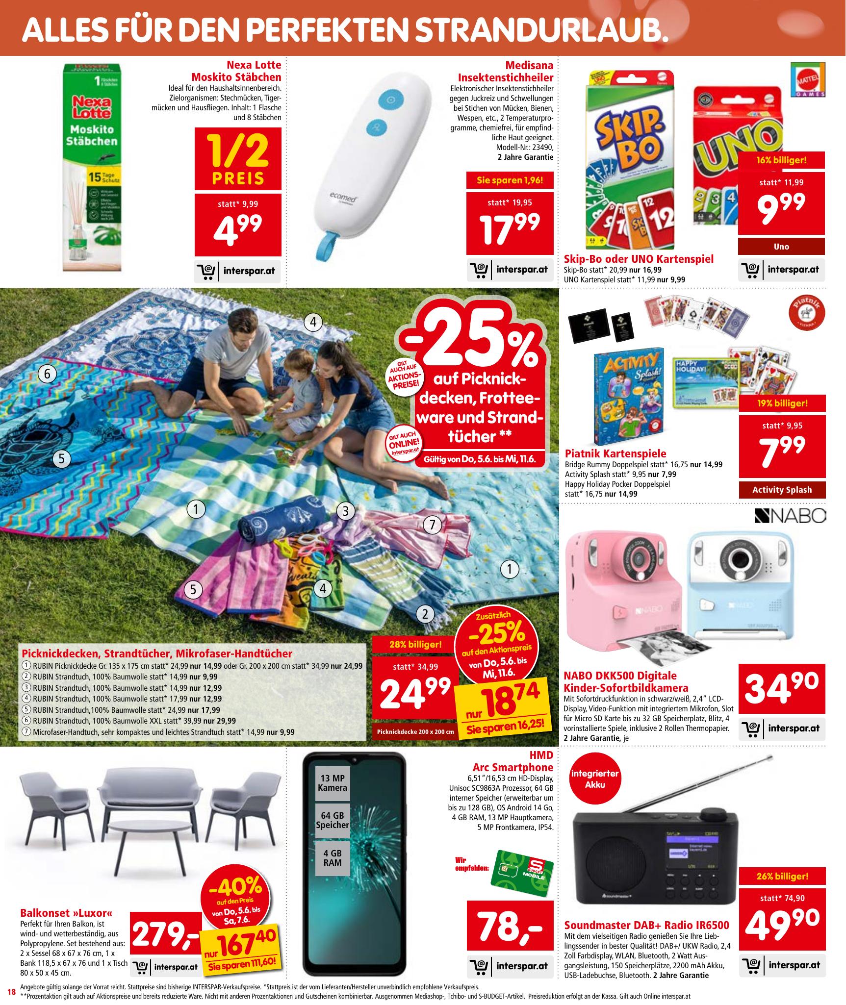 Interspar flyer page
