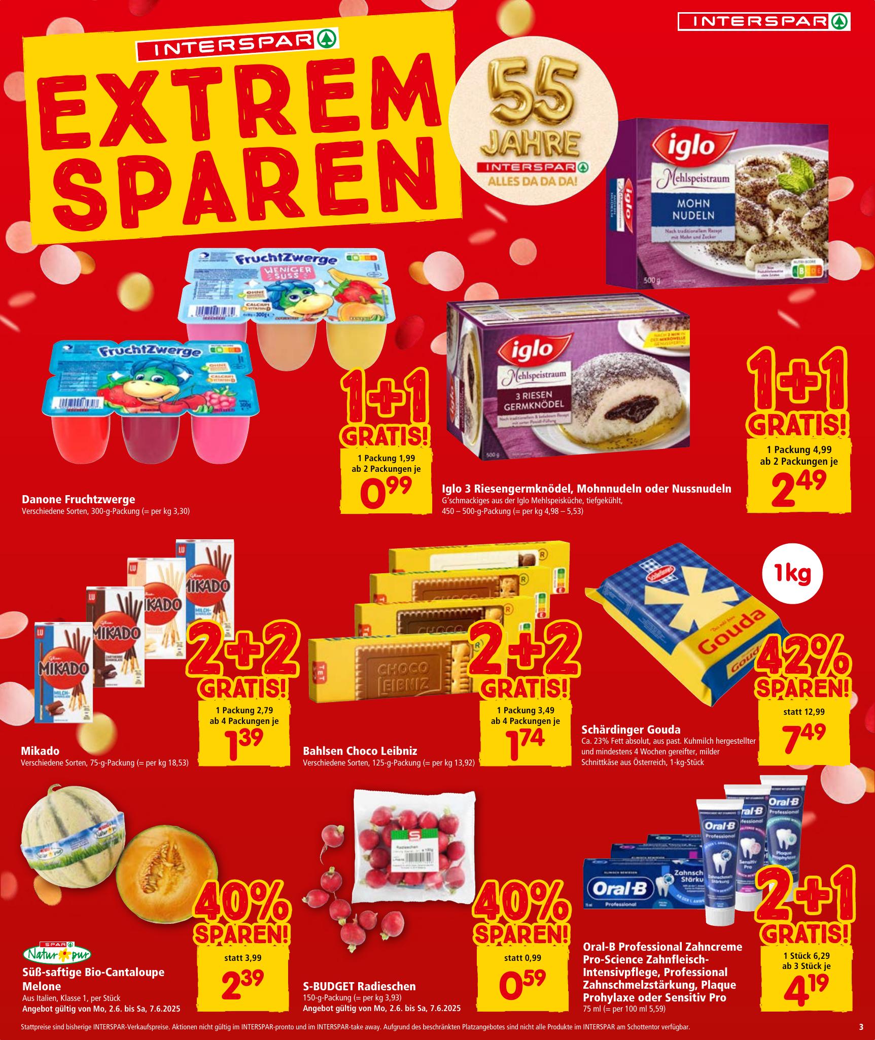 Interspar flyer page