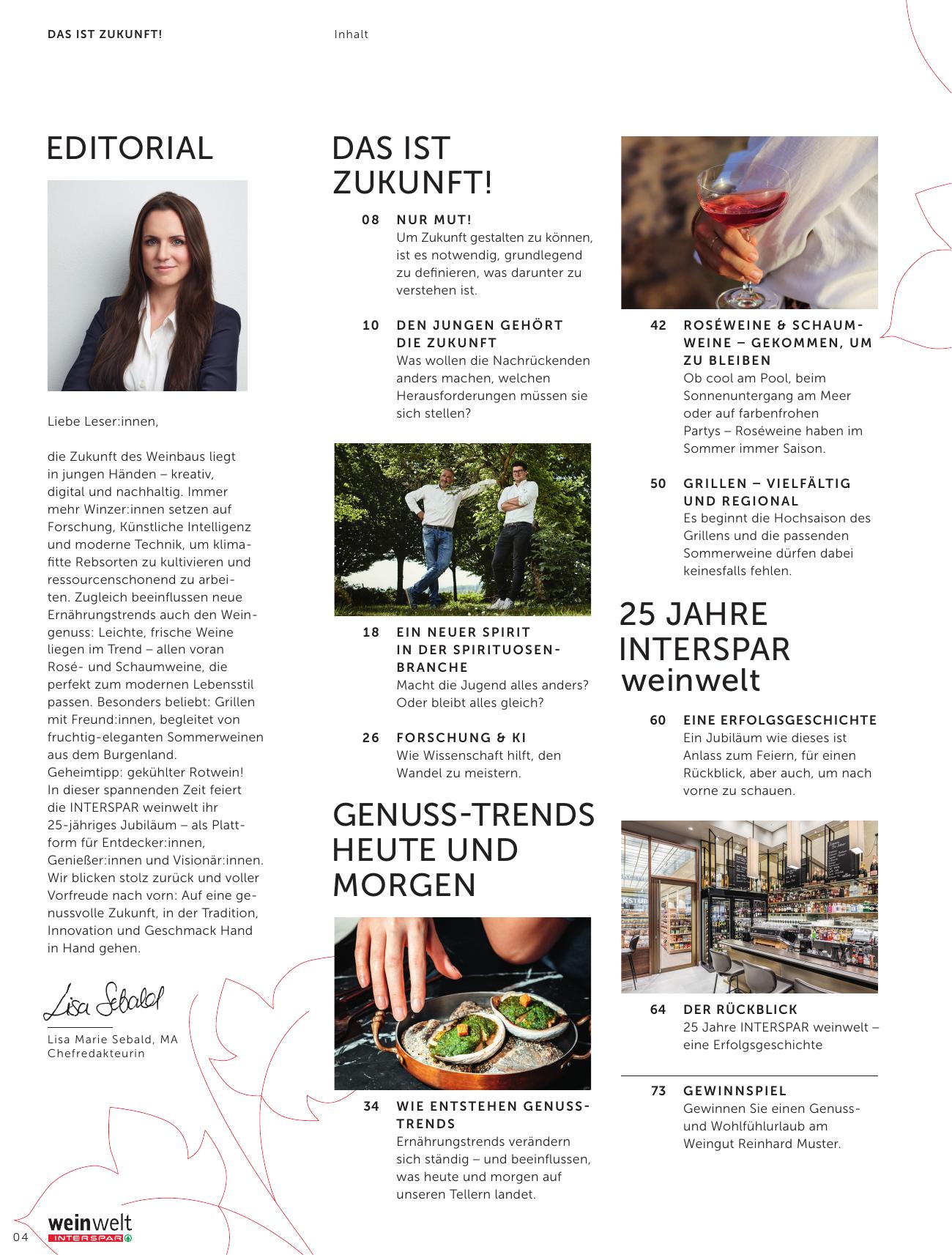 Interspar Katalog flyer page