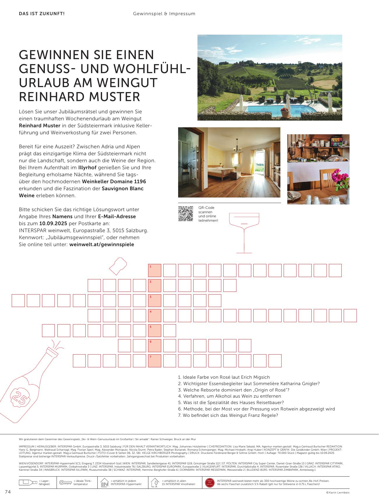 Interspar Katalog flyer page