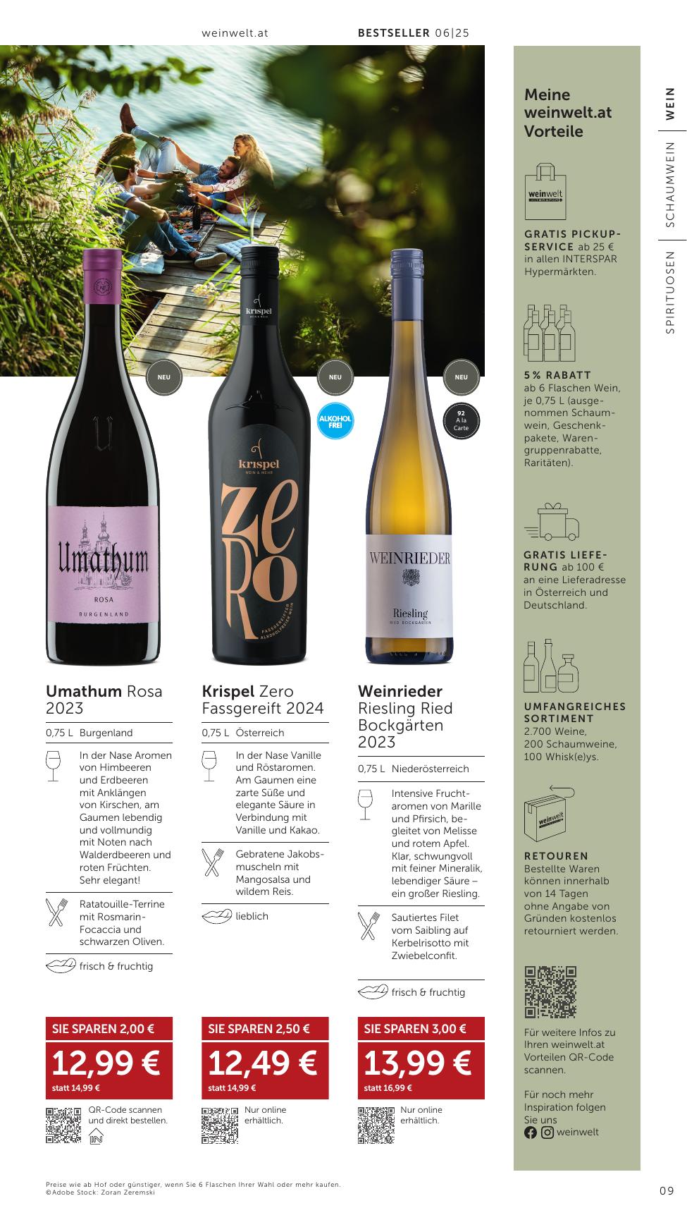 Interspar Katalog flyer page
