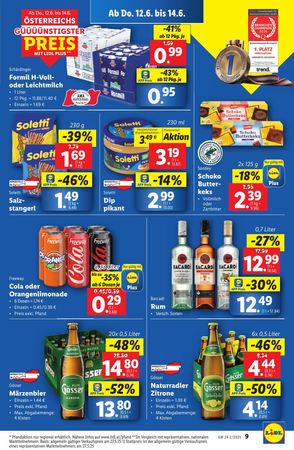 Lidl flyer page