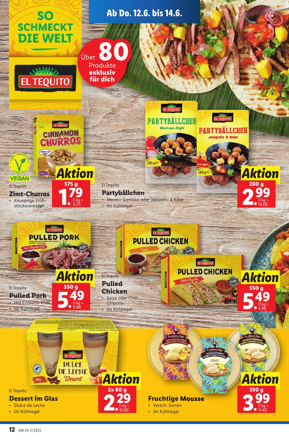Lidl flyer page