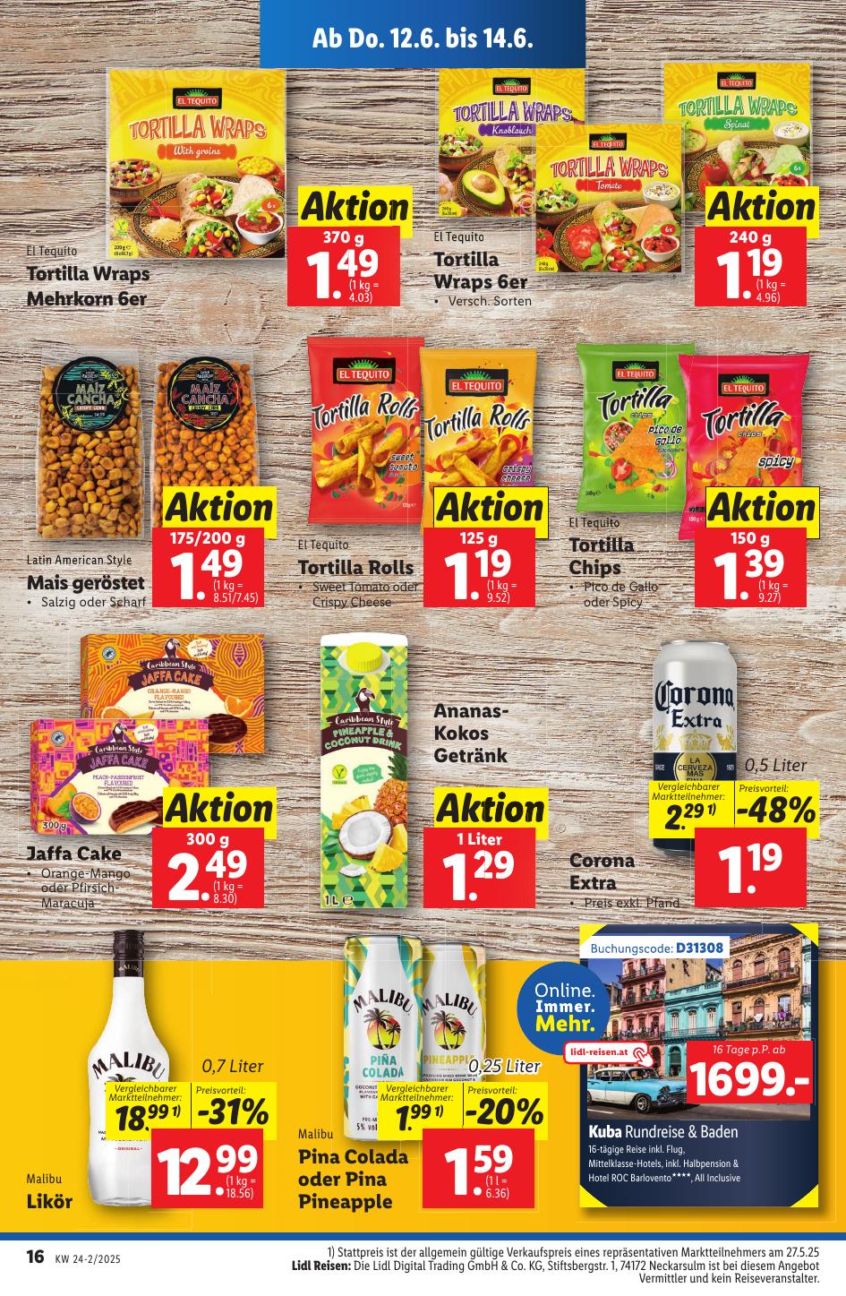 Lidl flyer page