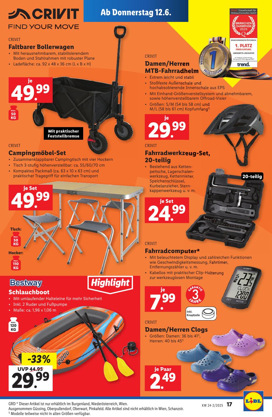 Lidl flyer page