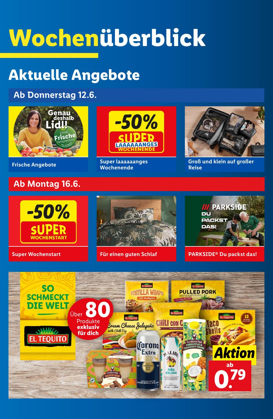 Lidl flyer page