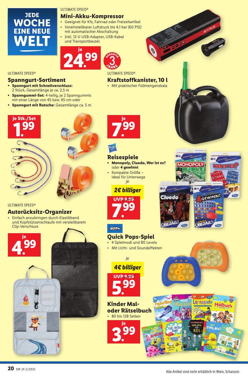 Lidl flyer page
