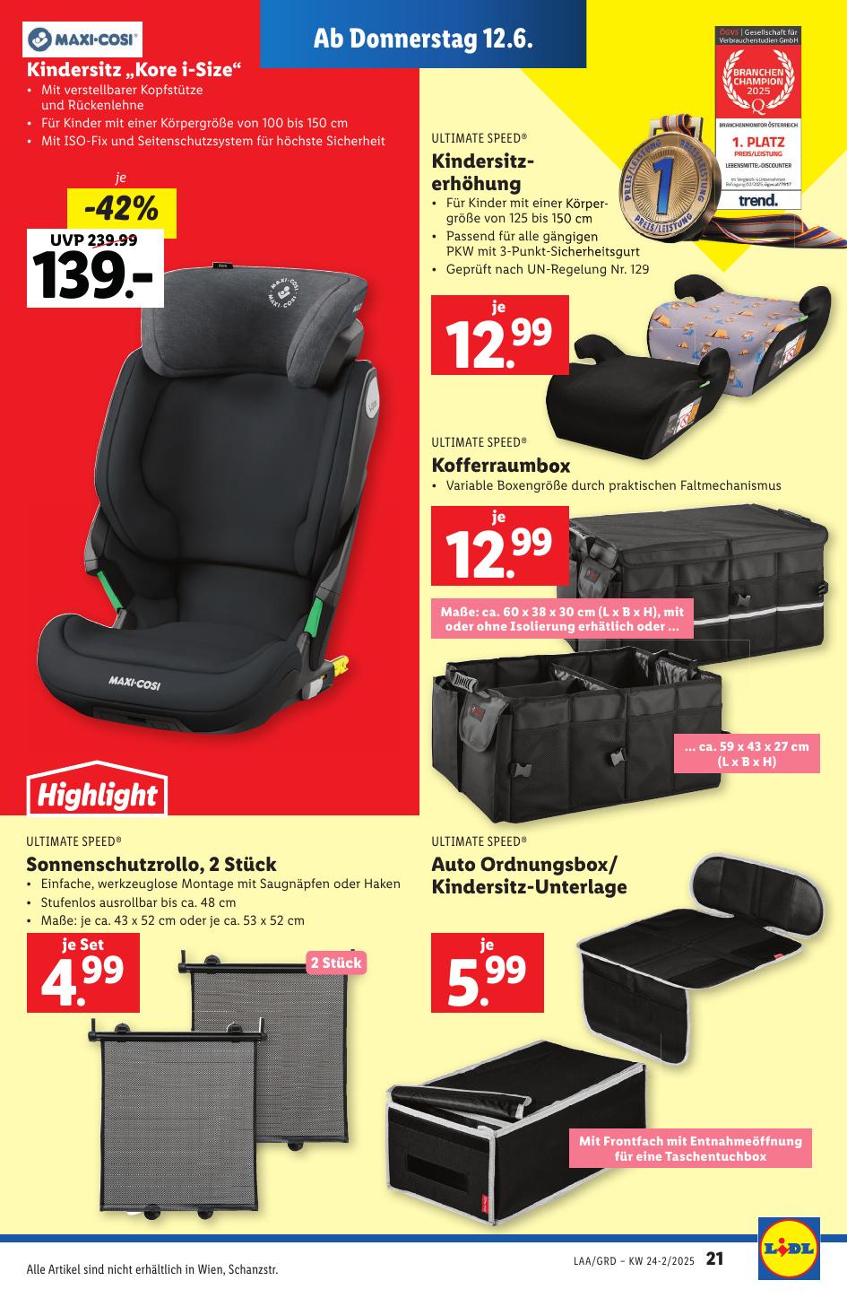 Lidl flyer page