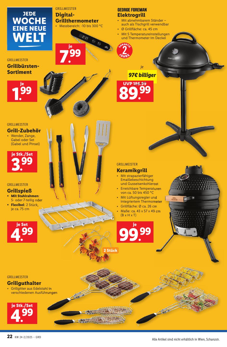 Lidl flyer page
