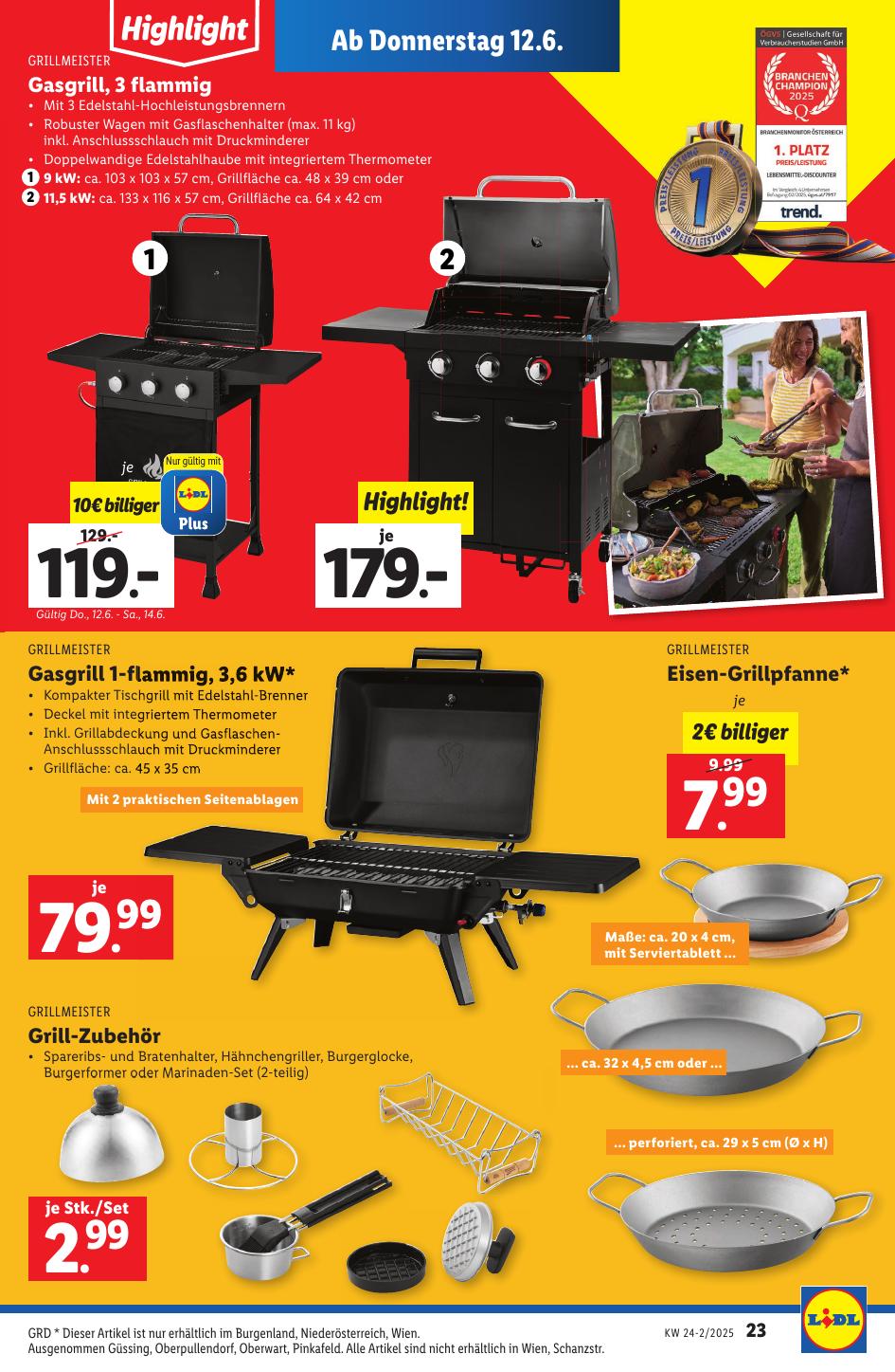 Lidl flyer page