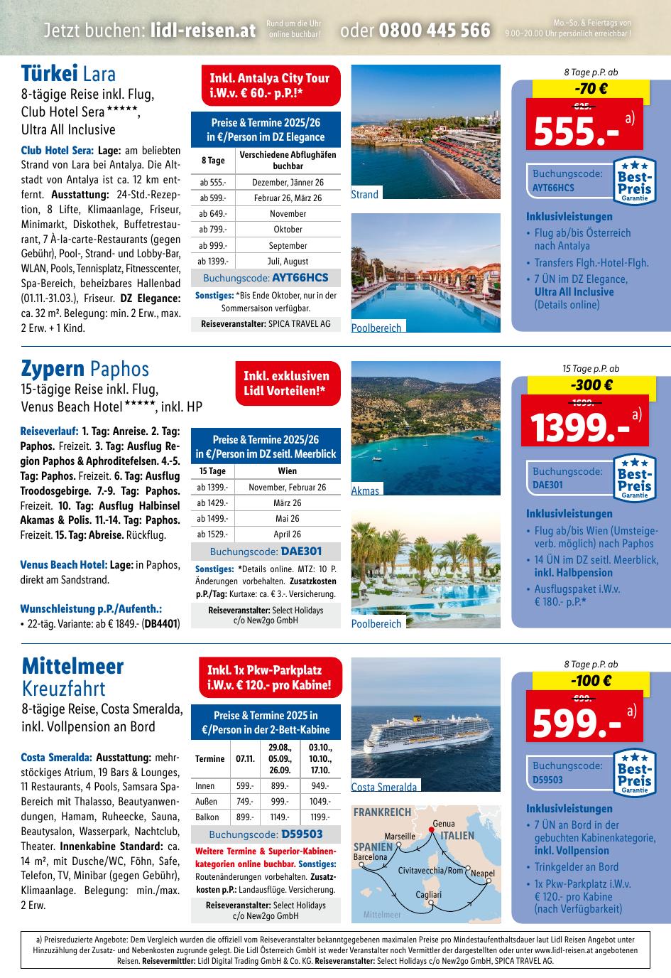 Lidl flyer page