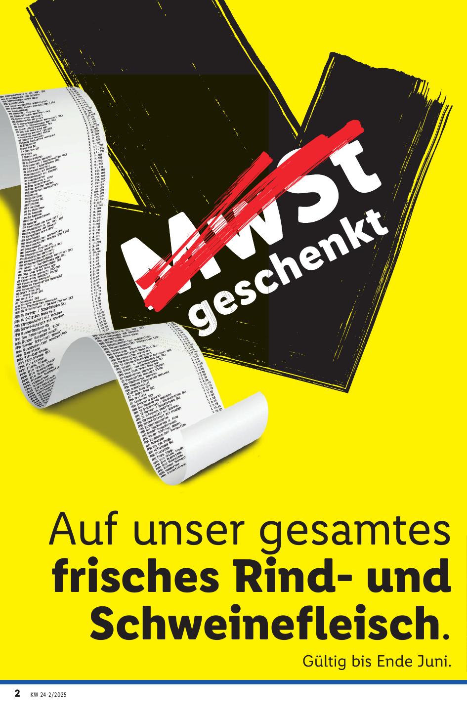 Lidl flyer page