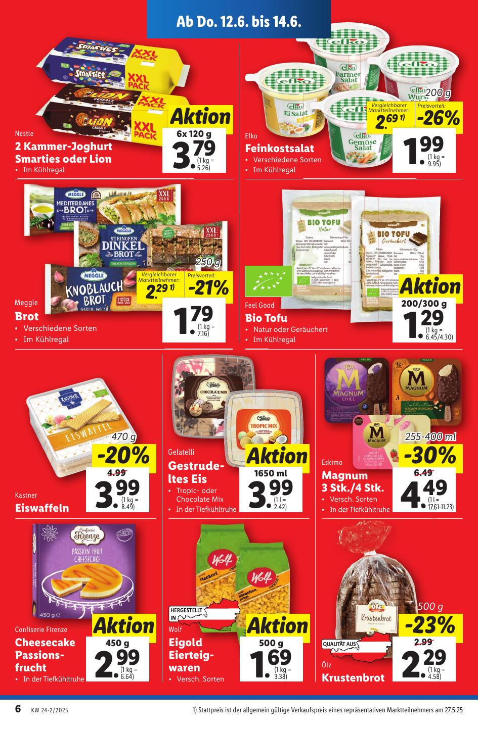 Lidl flyer page