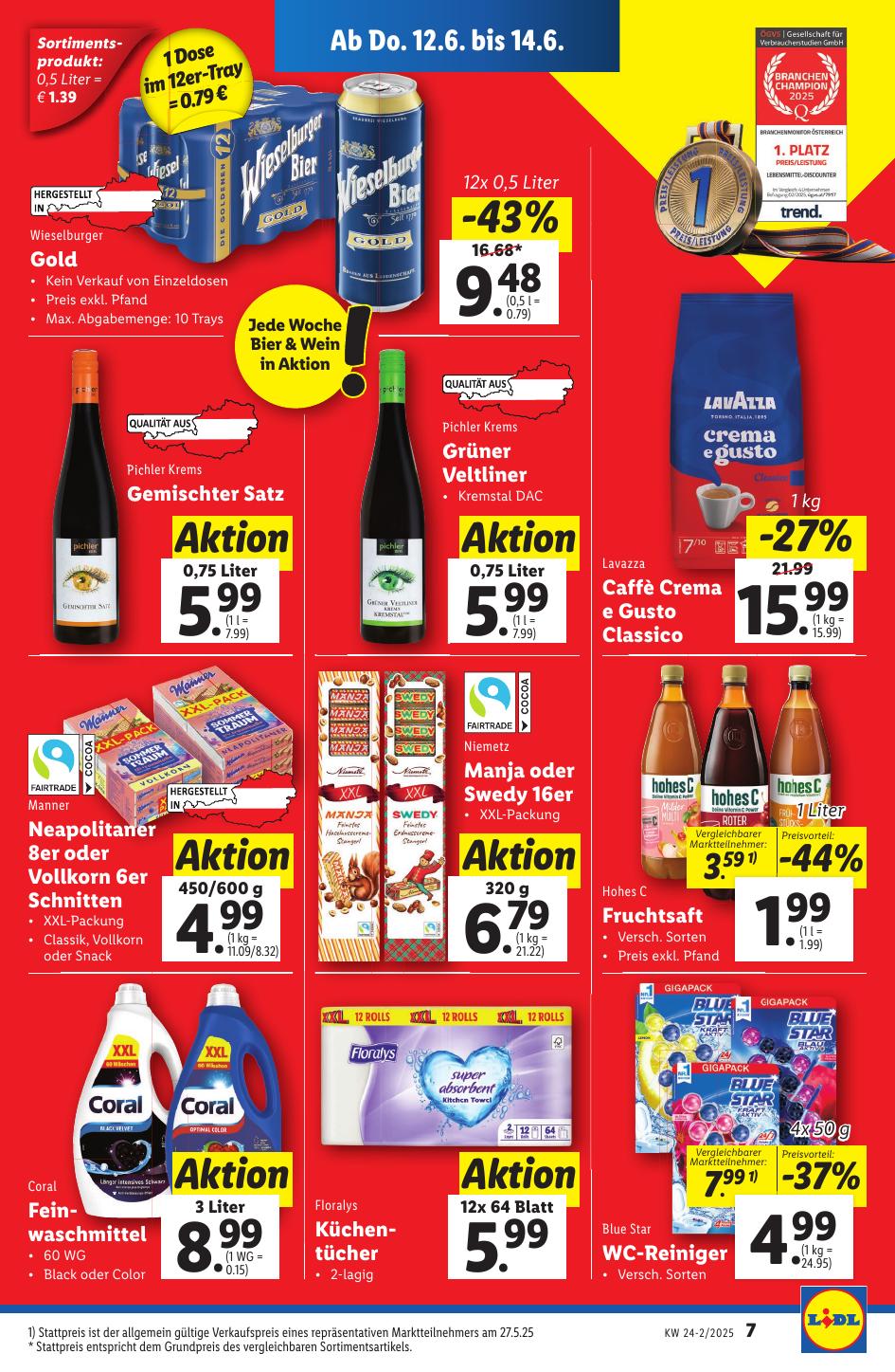Lidl flyer page