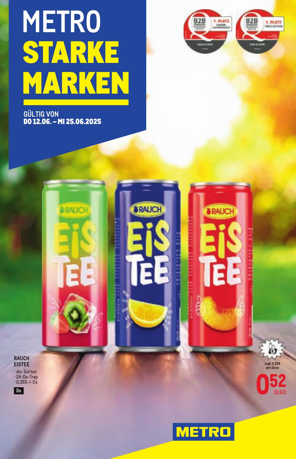 Metro Grosse Marken flyer page