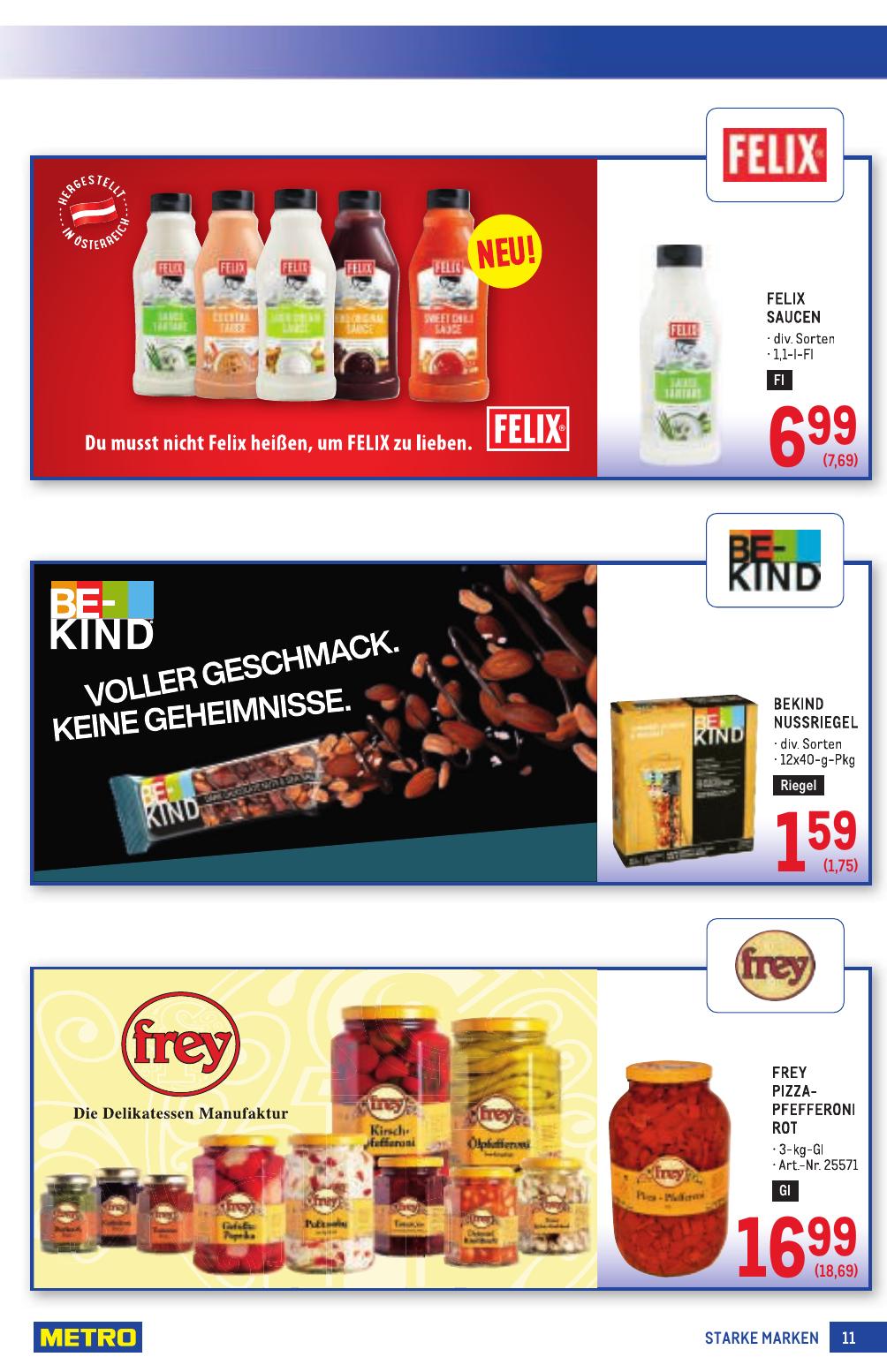 Metro Grosse Marken flyer page