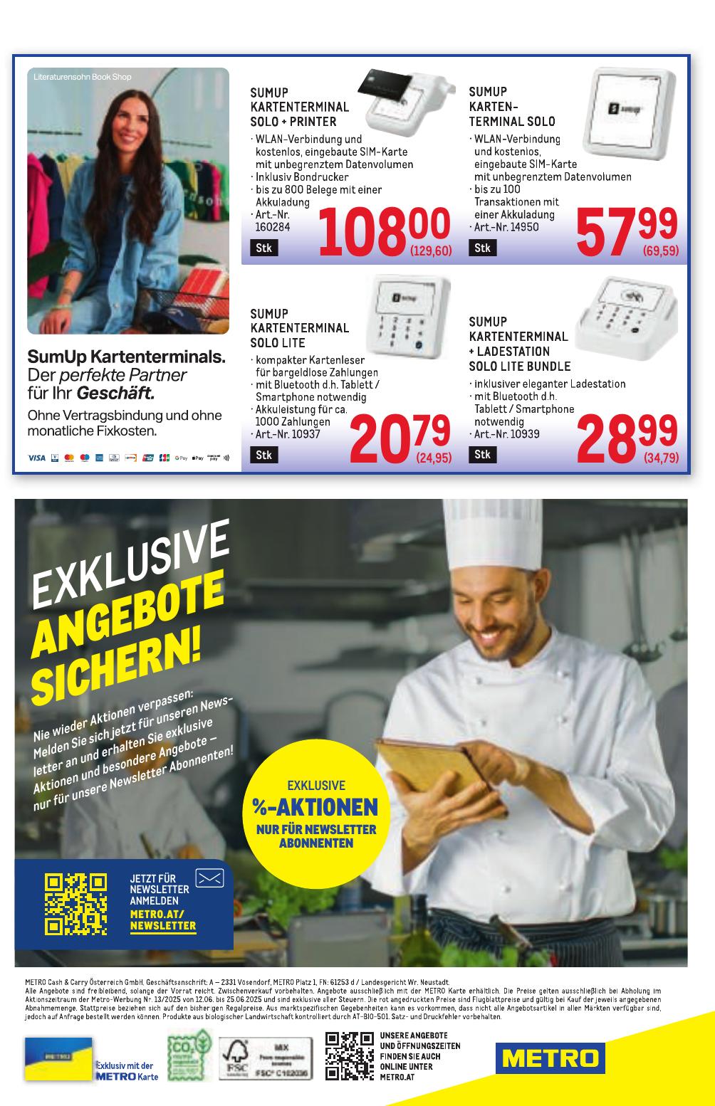 Metro Grosse Marken flyer page