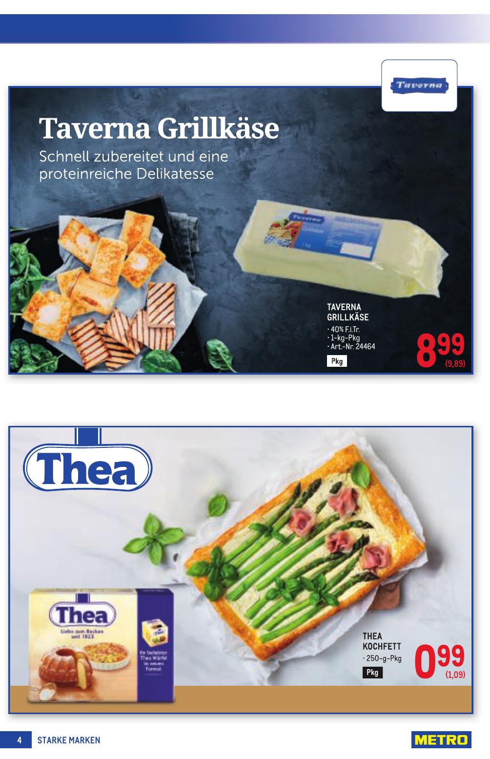 Metro Grosse Marken flyer page