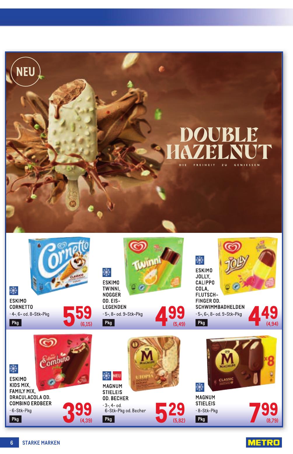 Metro Grosse Marken flyer page