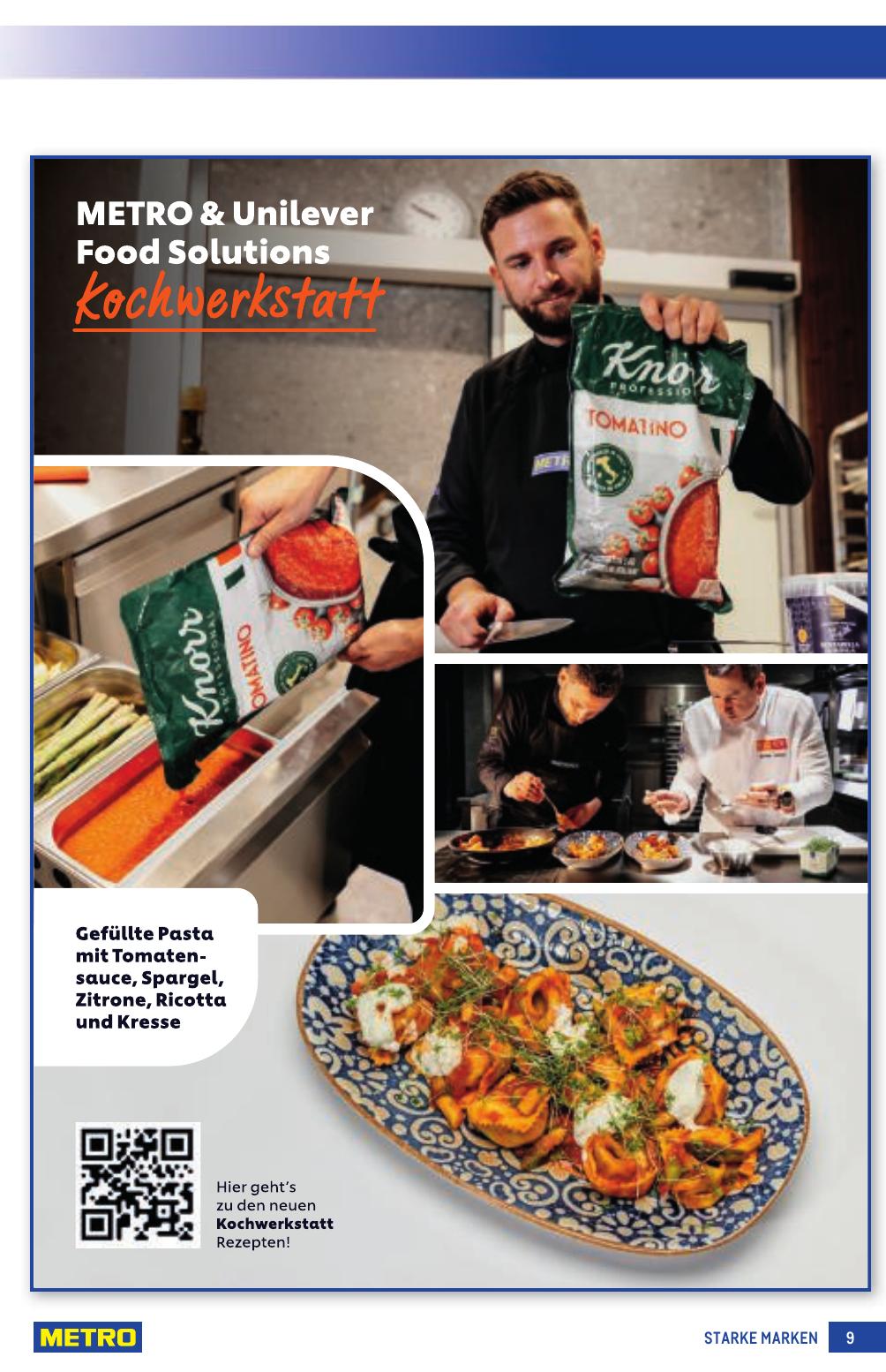 Metro Grosse Marken flyer page