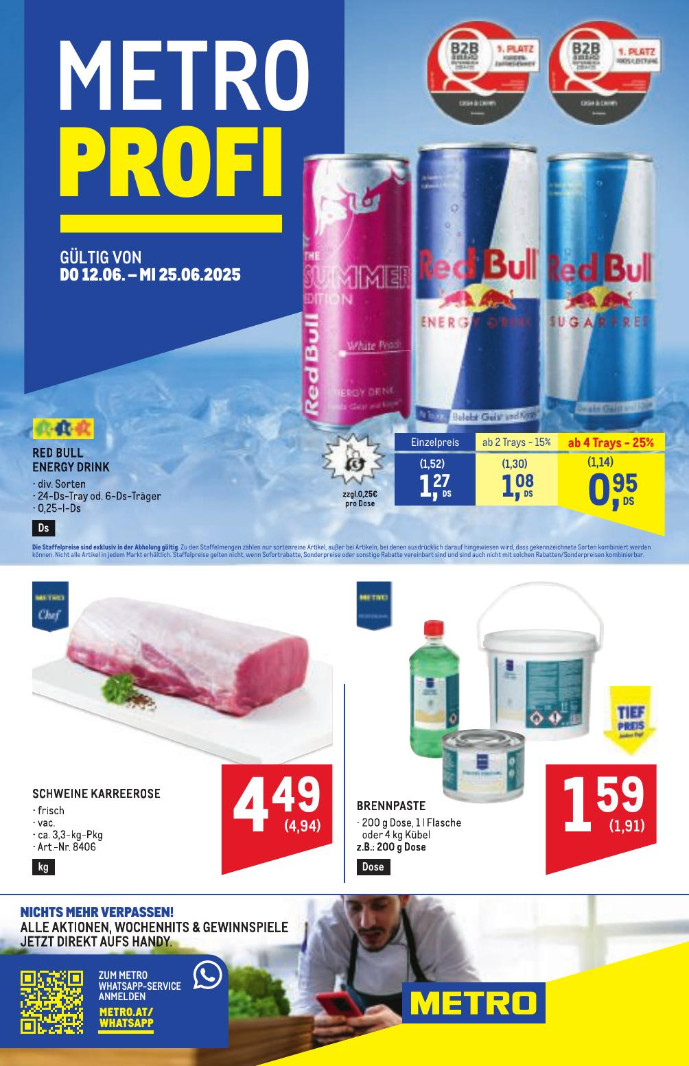 Metro Profi flyer page