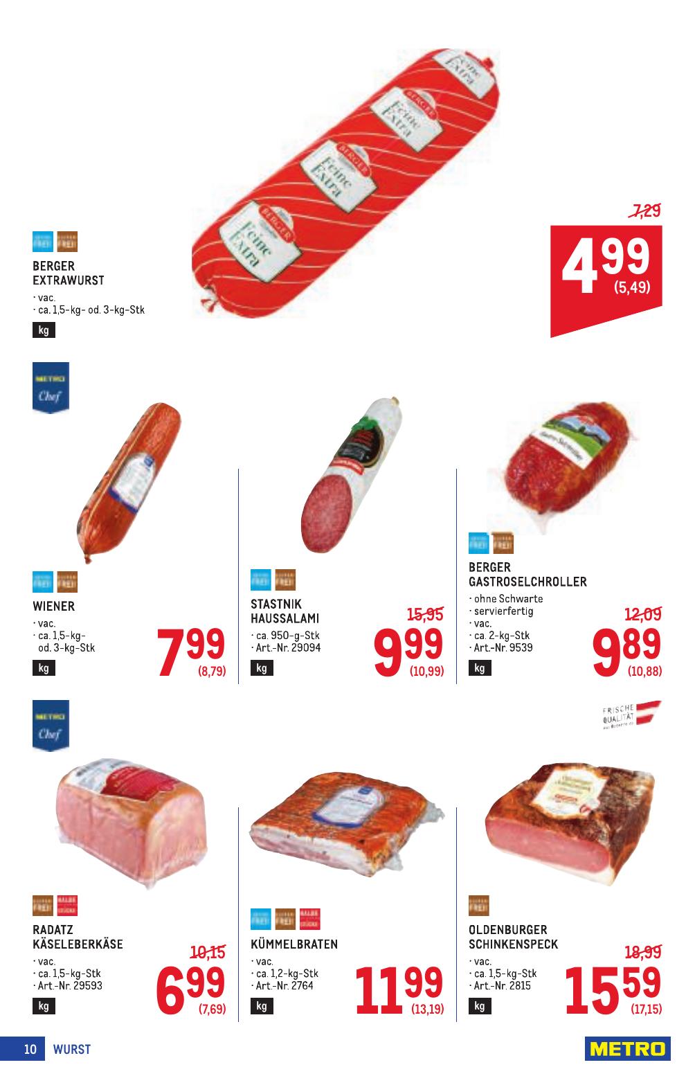 Metro Profi flyer page