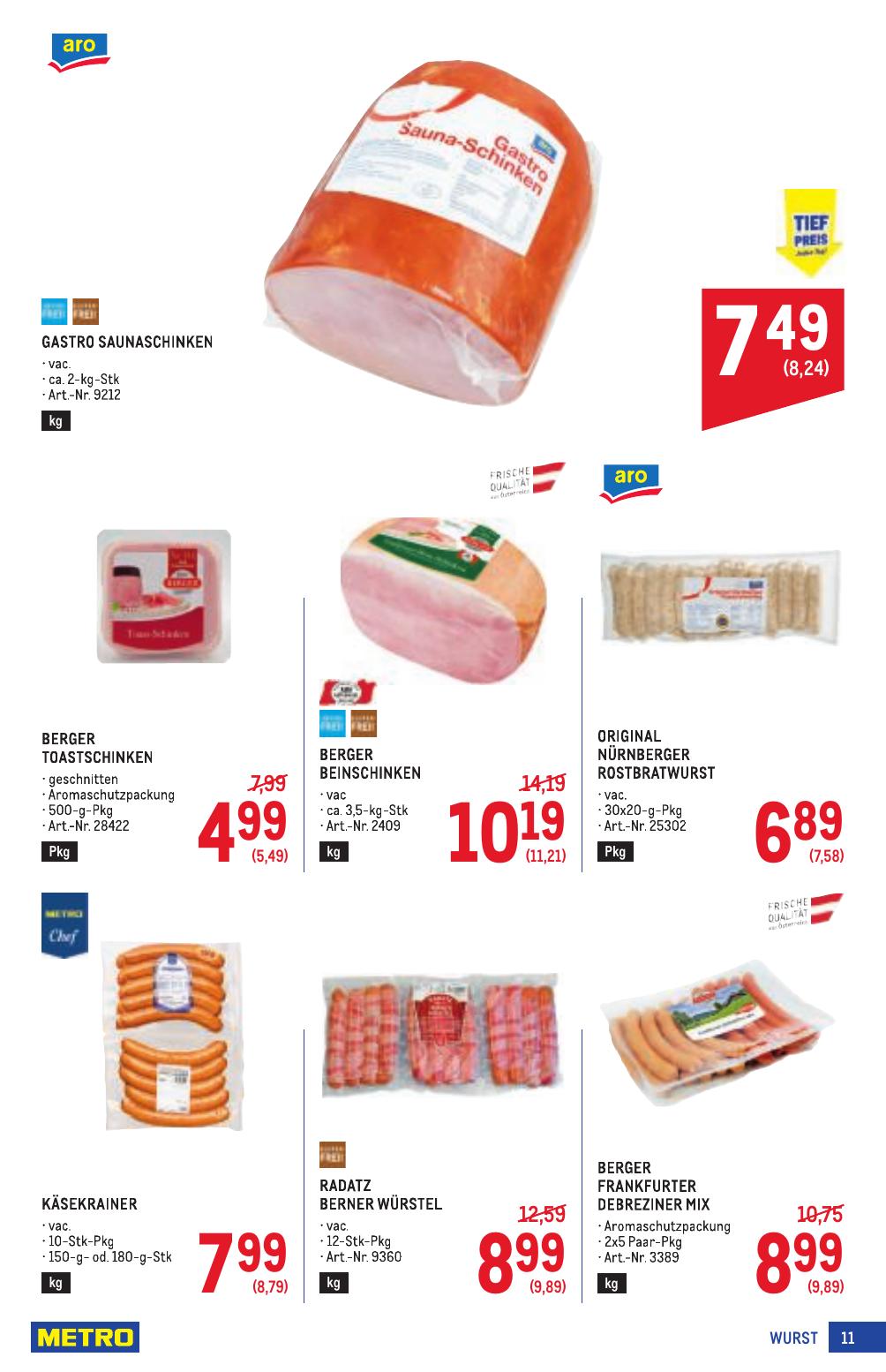 Metro Profi flyer page