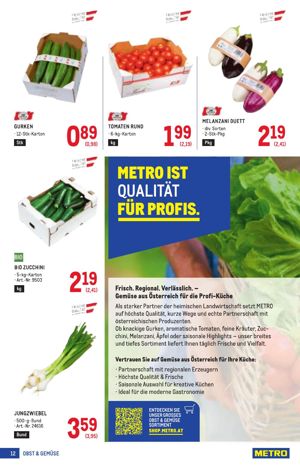 Metro Profi flyer page